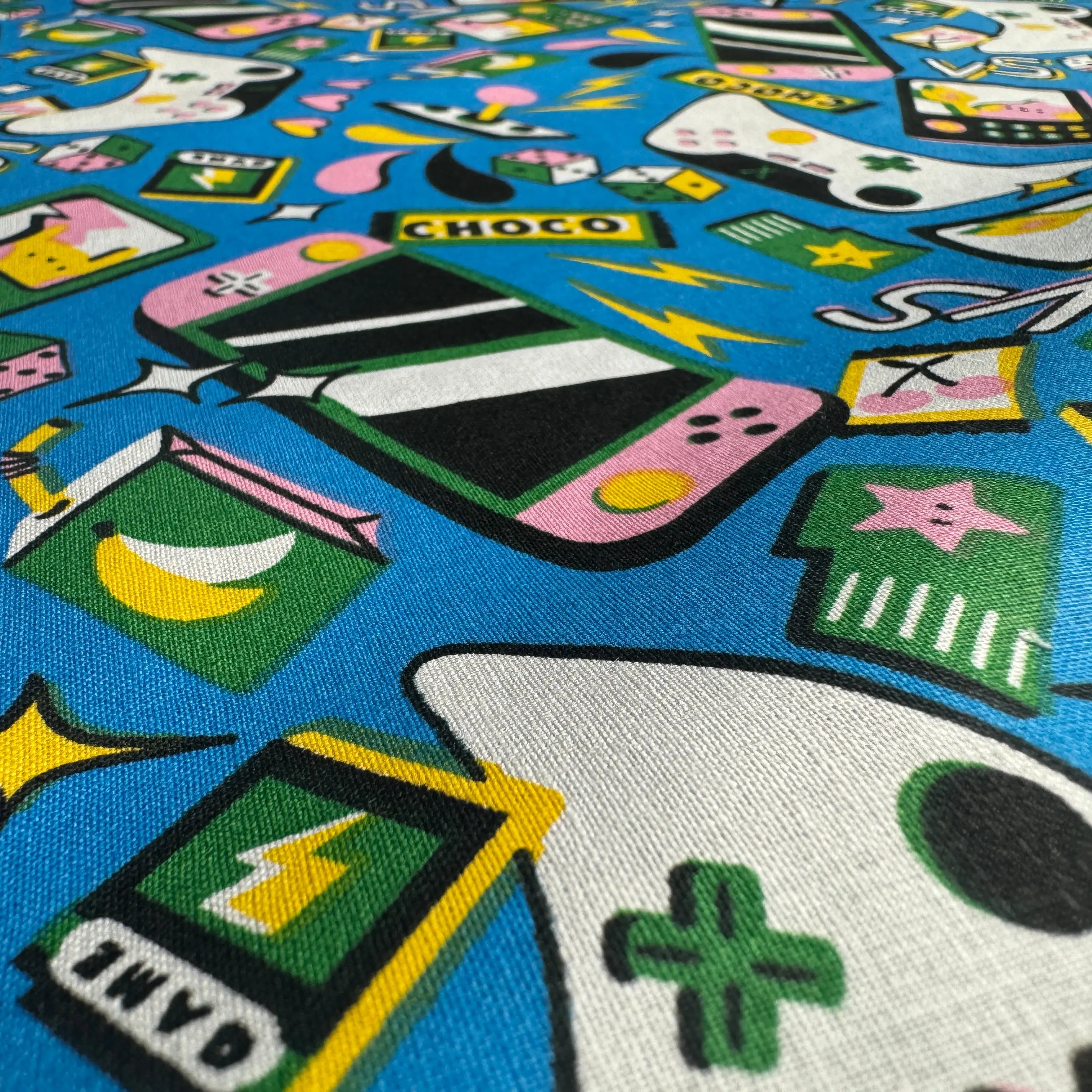 COTONNADE GAMING BLEU / VERT 1B L1PAP 150 - My Little Coupon