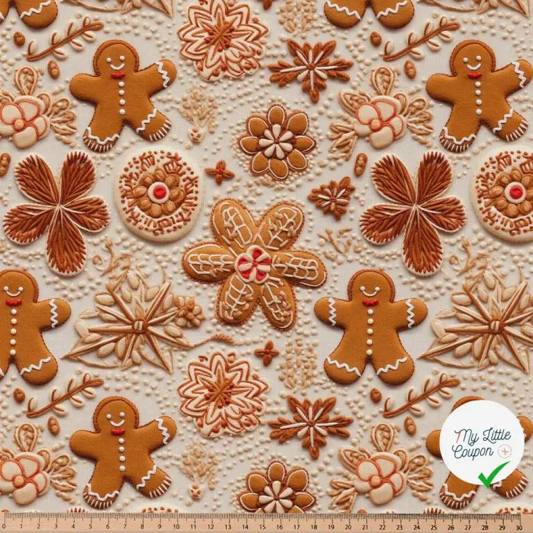 COTONNADE PAINDEPICES BEIGE / CAMEL 1E NUM Y1 150 - My Little Coupon