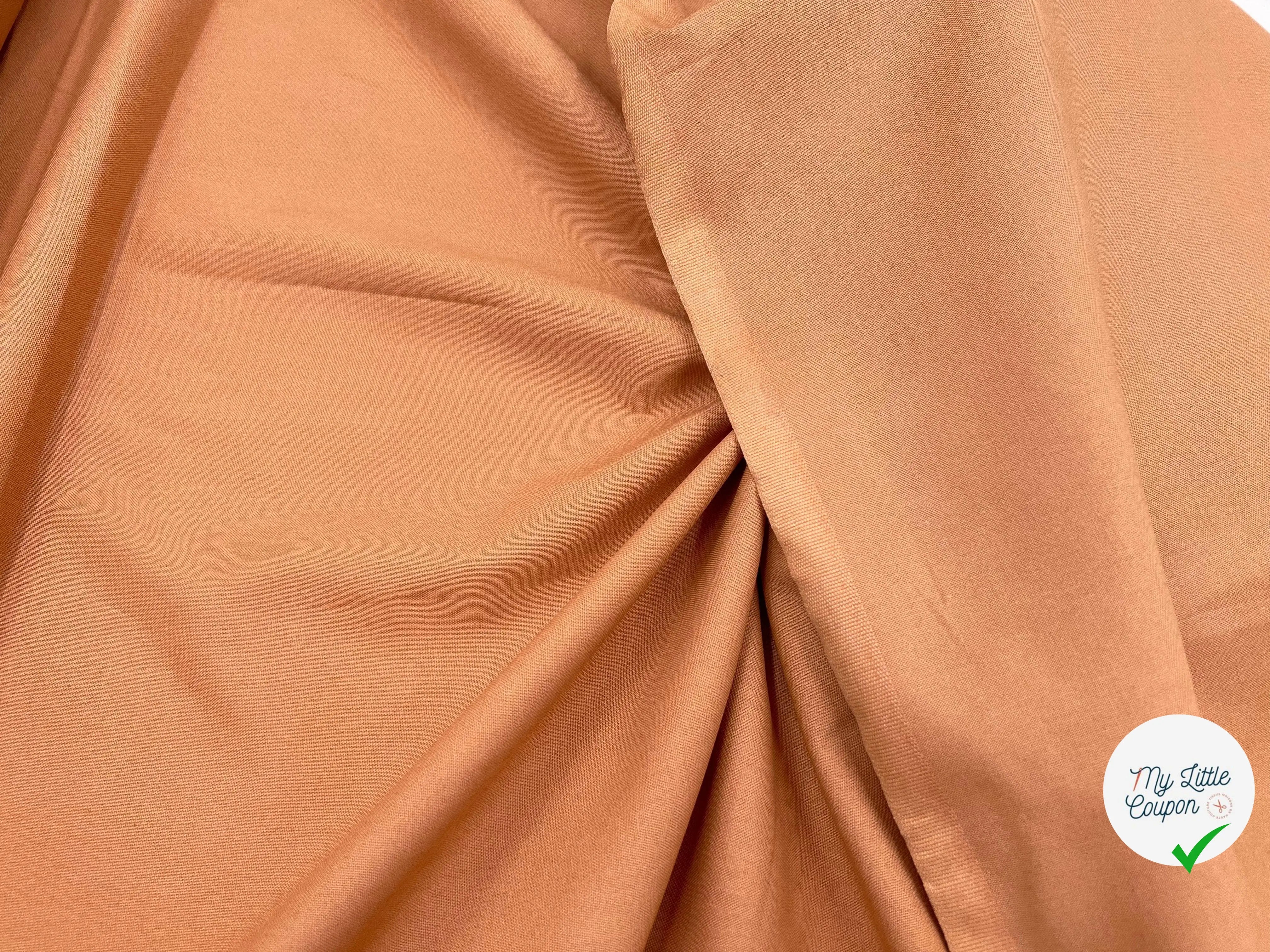 COTONNADE UNIE CASSONADE - My Little Coupon - tissu - coudre