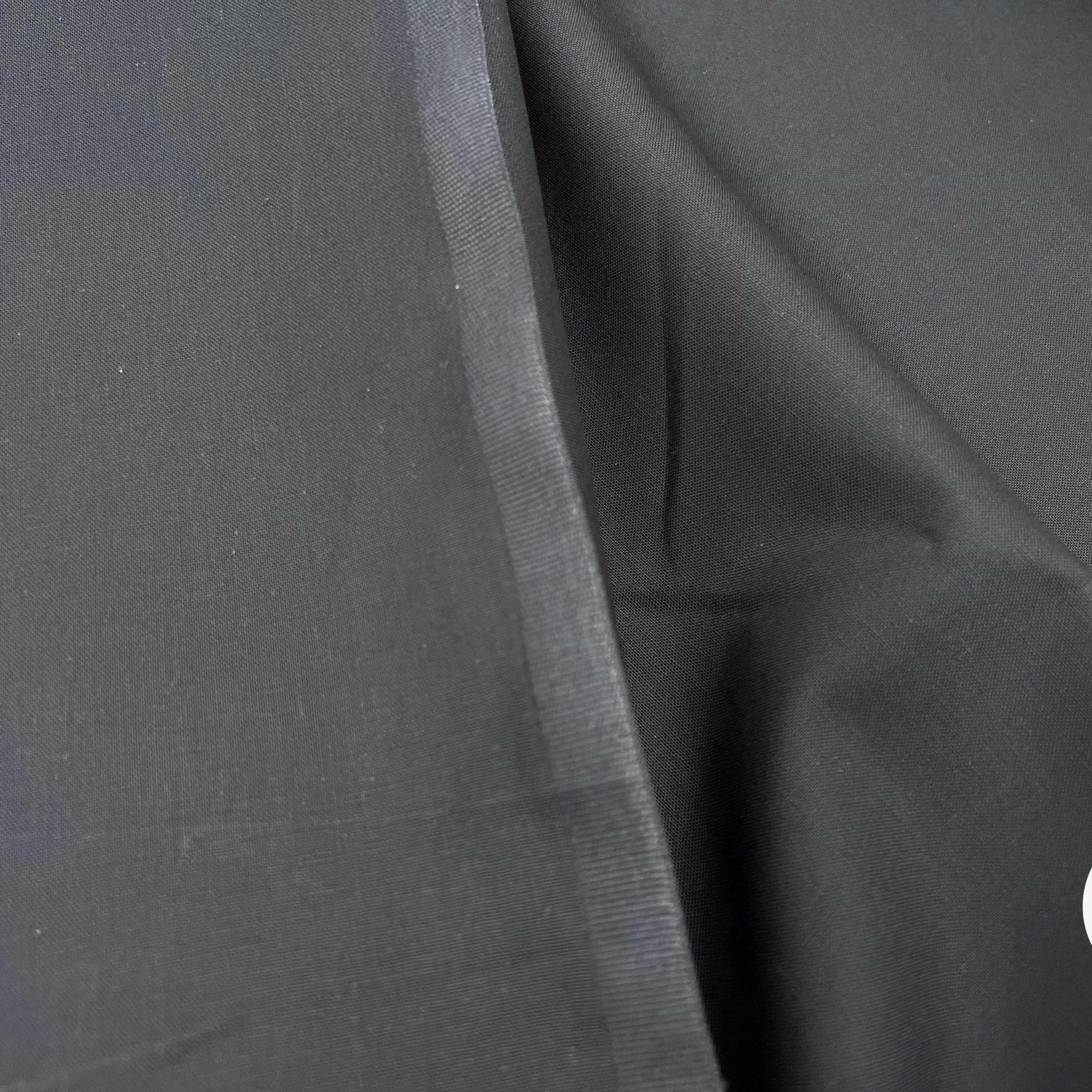 COTONNADE UNIE NOIR CHARBON - My Little Coupon - tissu - coudre