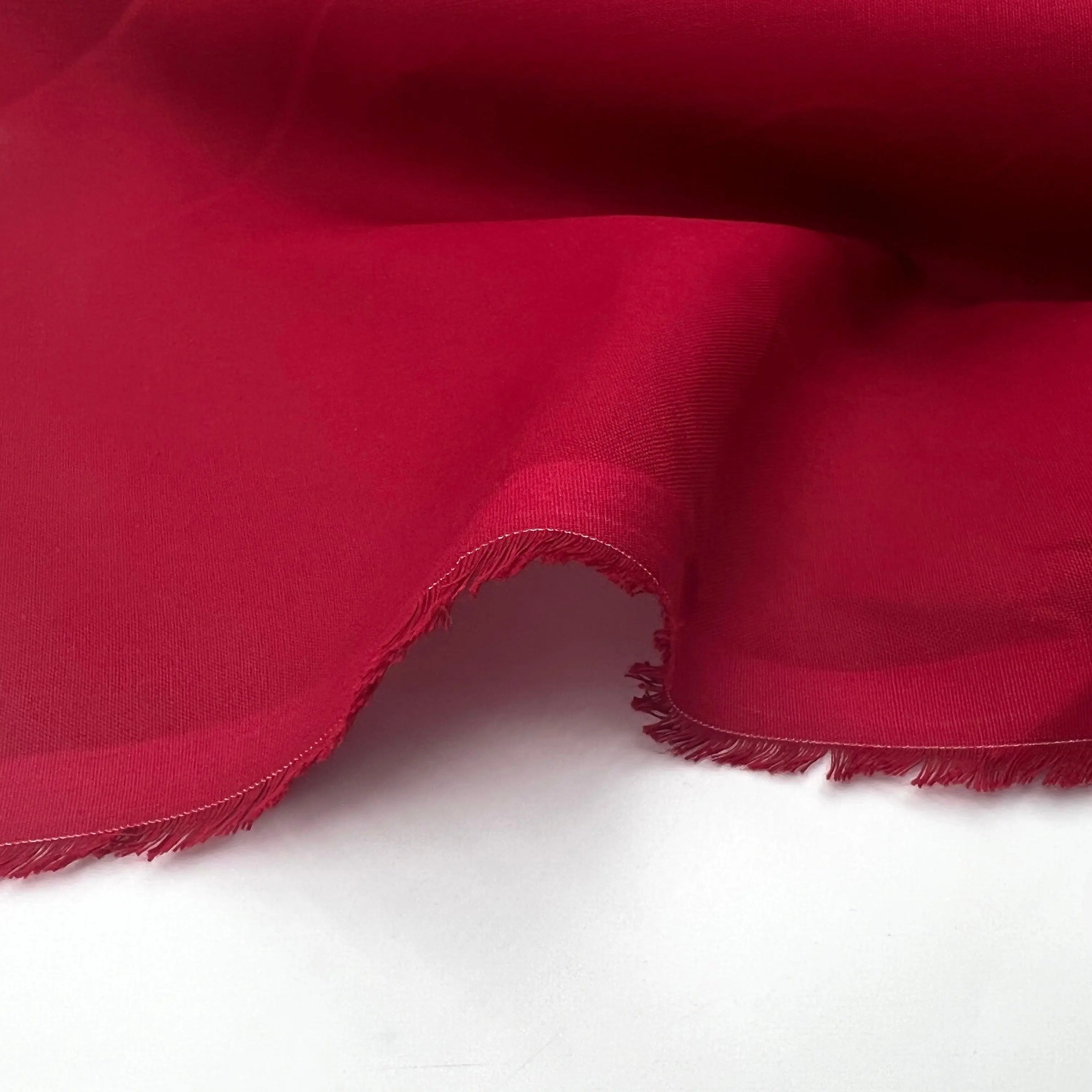 COTONNADE UNIE FRAMBOISE CARDINAL - My Little Coupon - tissu - coudre