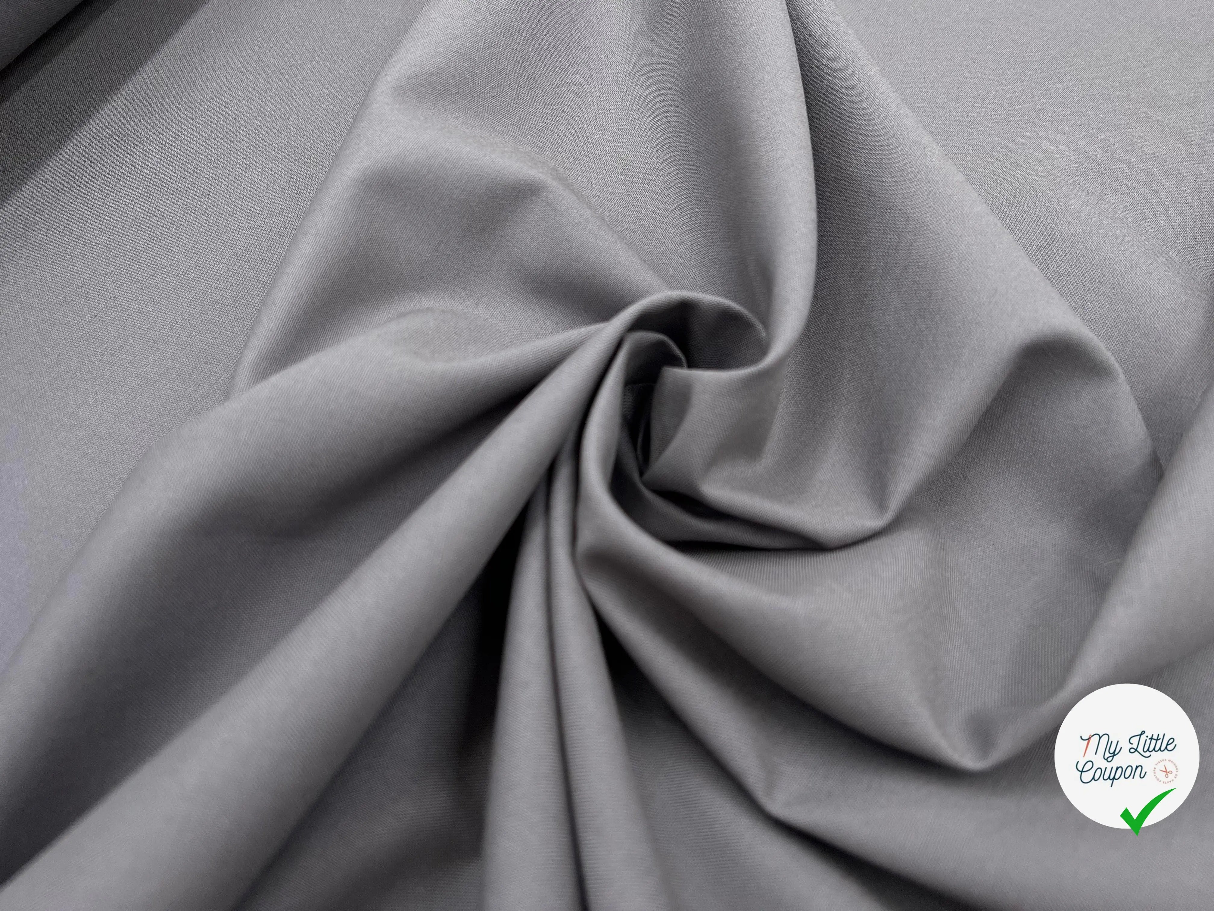 COTONNADE UNIE FLANELLE - My Little Coupon - tissu - coudre