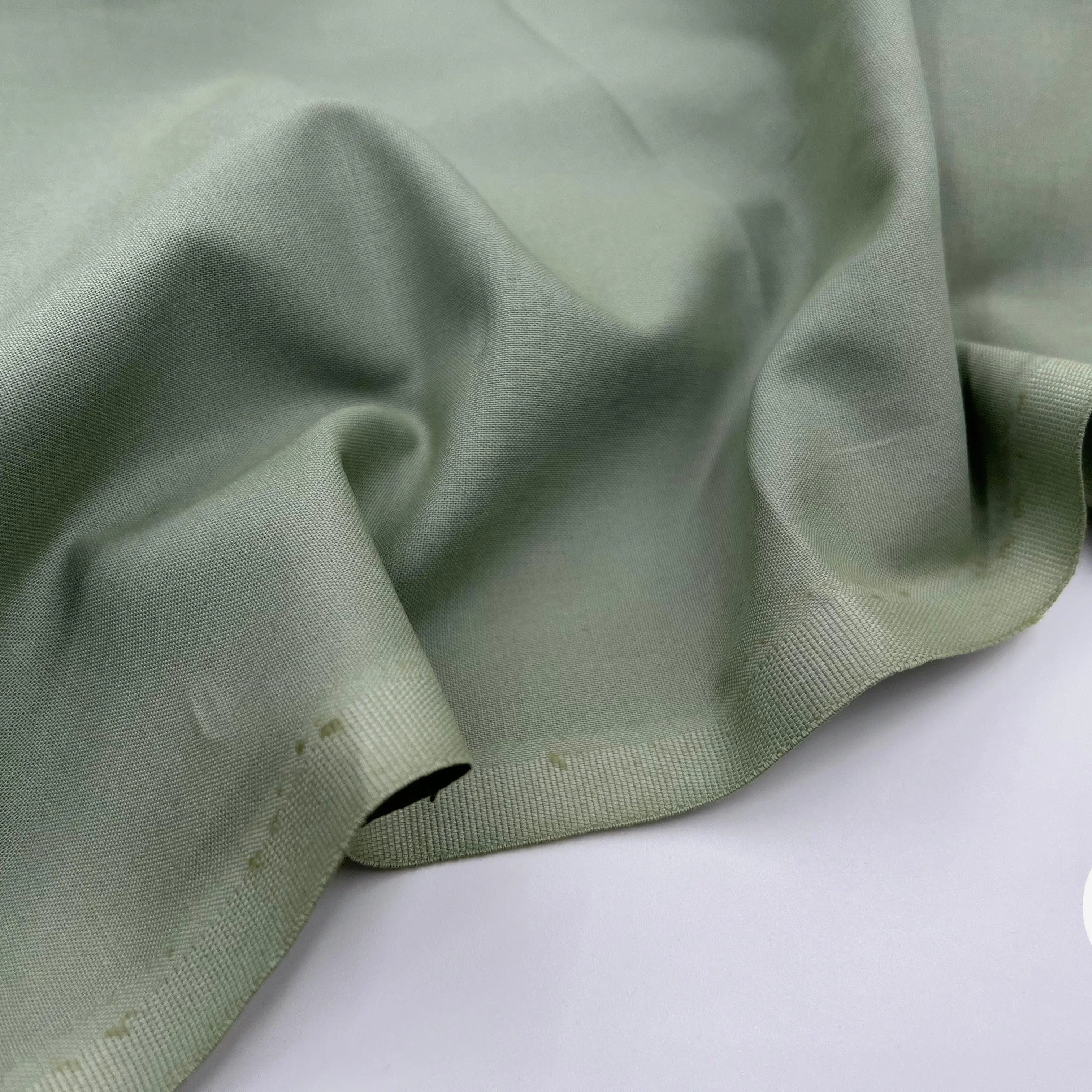 COTONNADE UNIE KAKI CLAIR - My Little Coupon - tissu - coudre