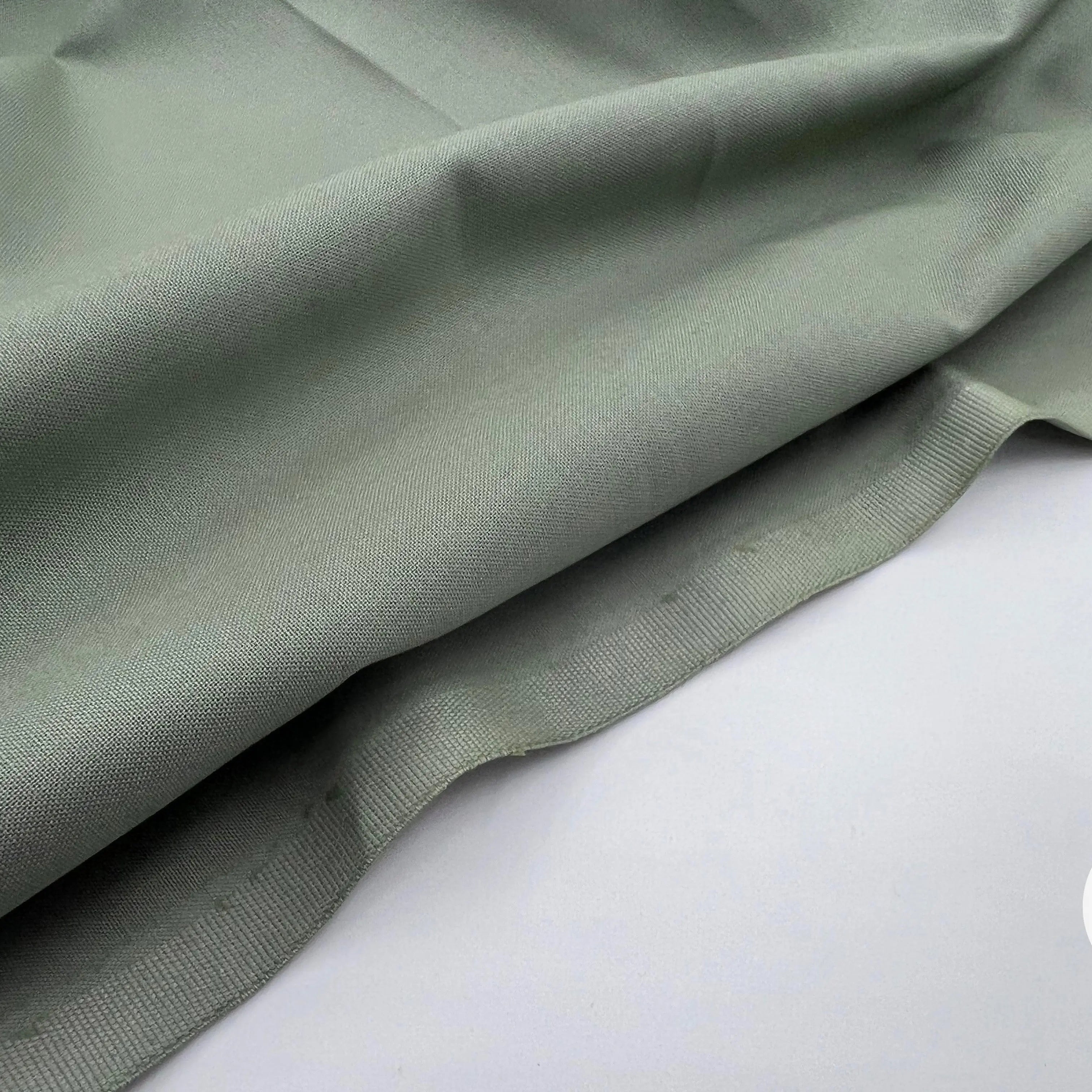 COTONNADE UNIE KAKI CLAIR - My Little Coupon - tissu - coudre