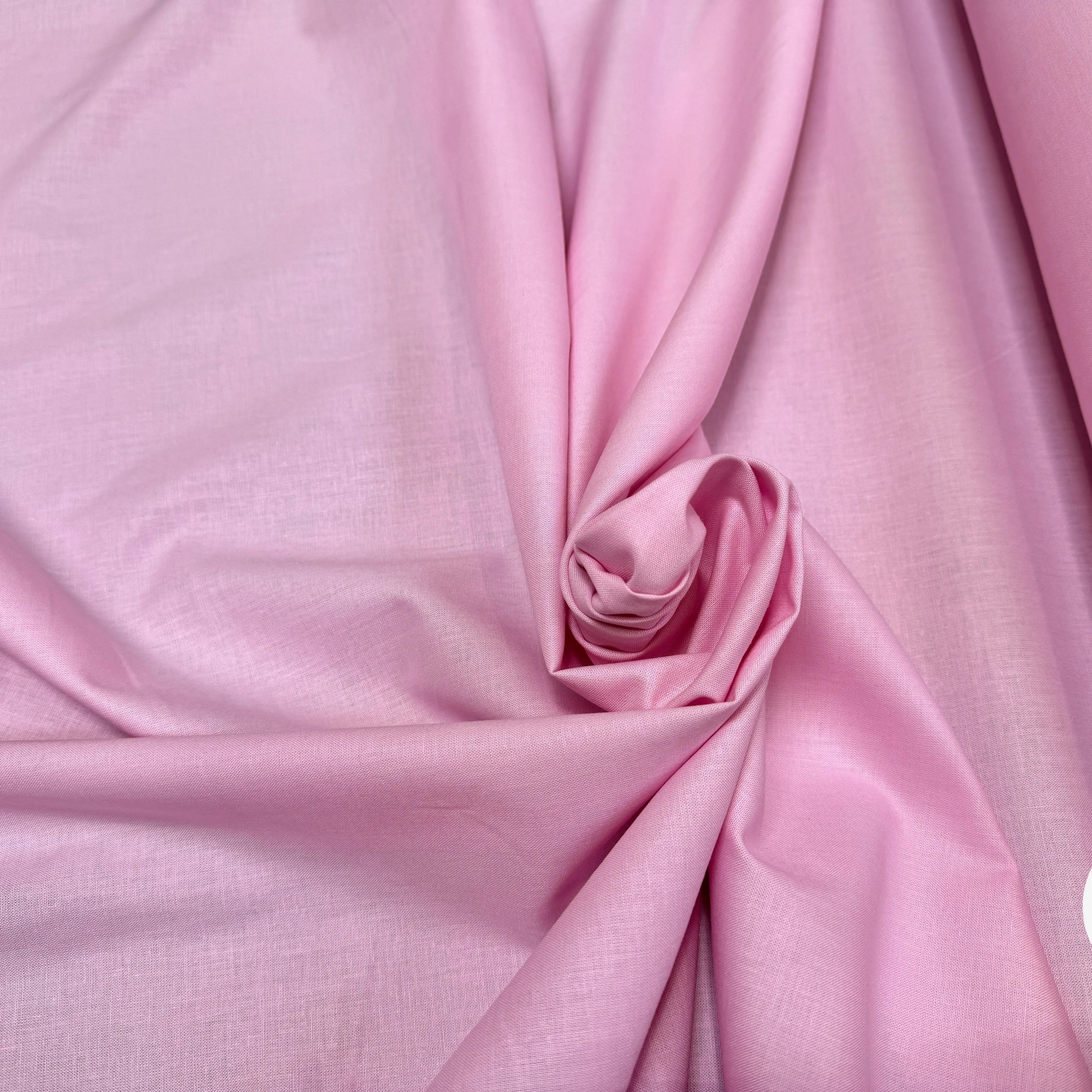 COTONNADE UNIE ROSE PALE - My Little Coupon