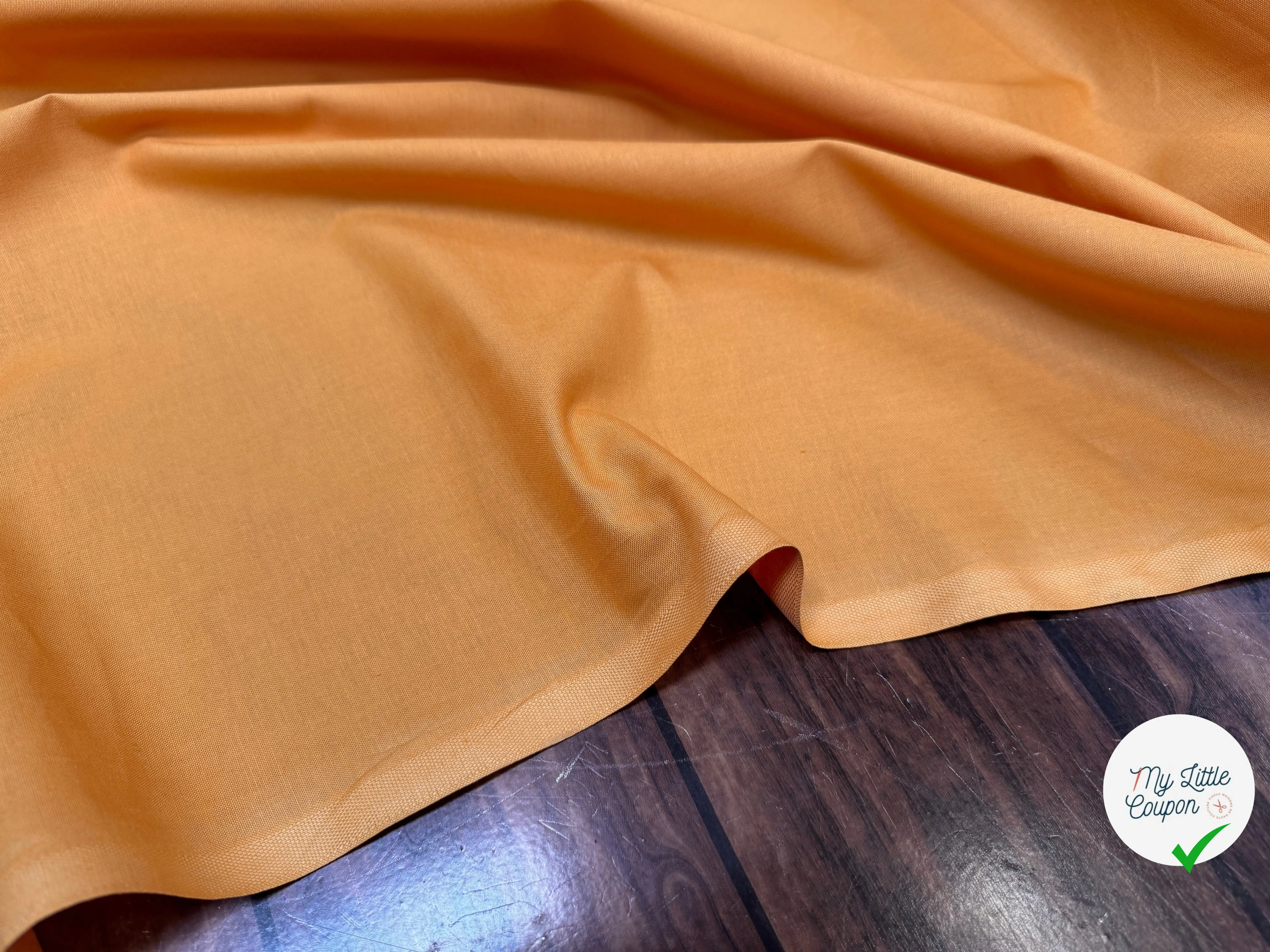 COTONNADE UNIE SAFRAN - My Little Coupon