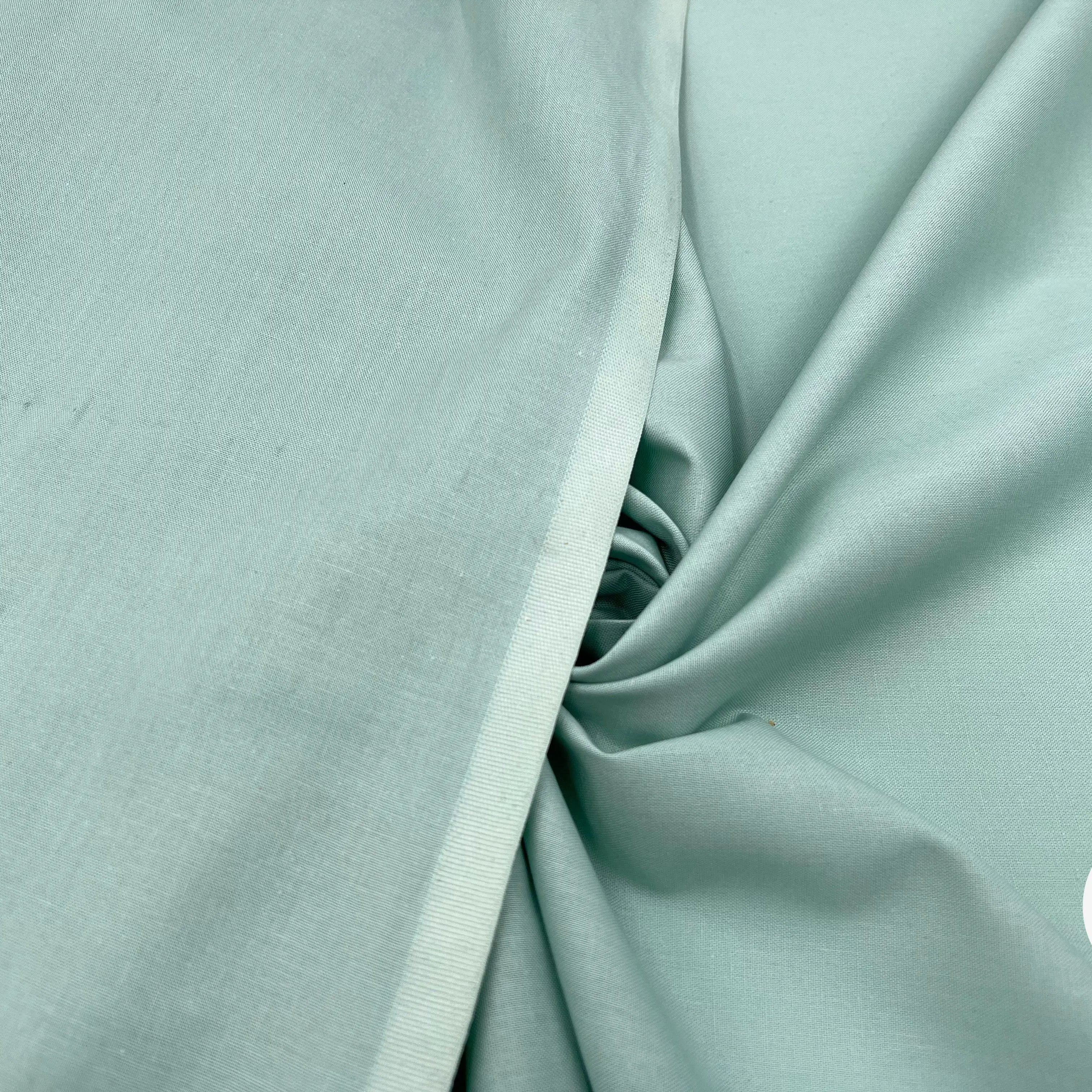 COTONNADE UNIE VERT JADE - My Little Coupon - tissu - coudre