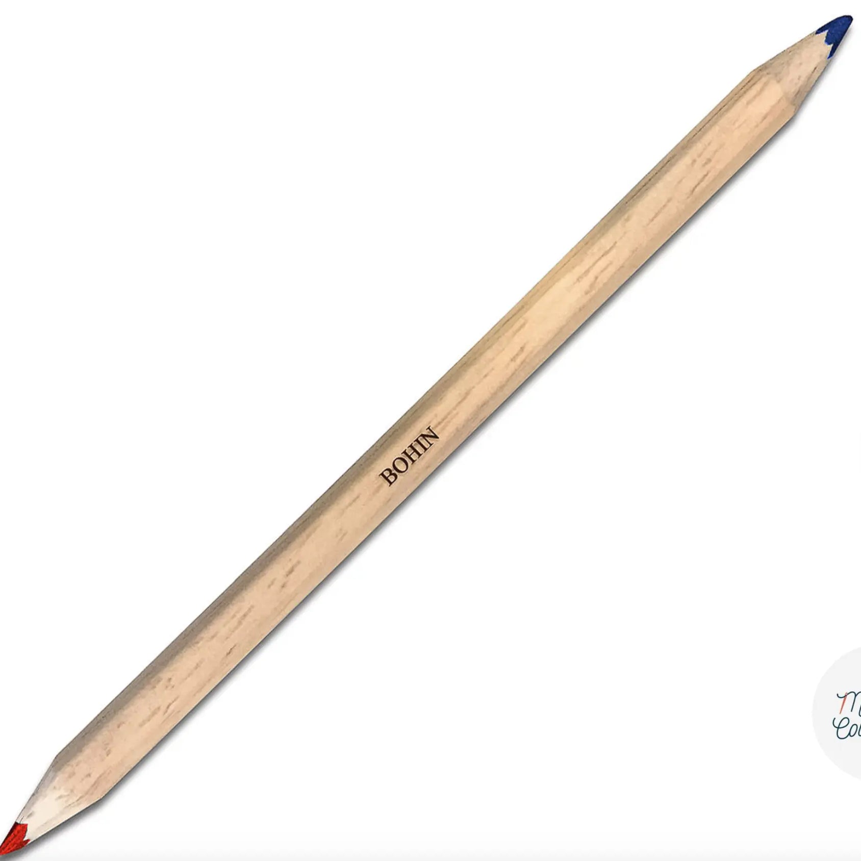 CRAYON CRAIE BOCOLORES ROUGE/BLEU - My Little Coupon