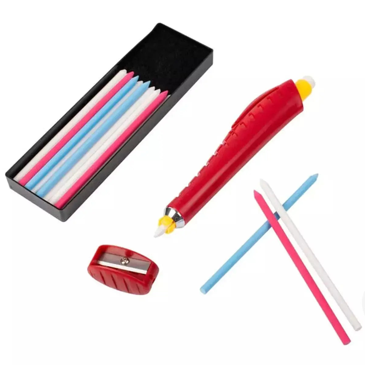 CRAYON CRAIE PORTE-MINE + 16 MINES ASSORTIES MLC INTERN