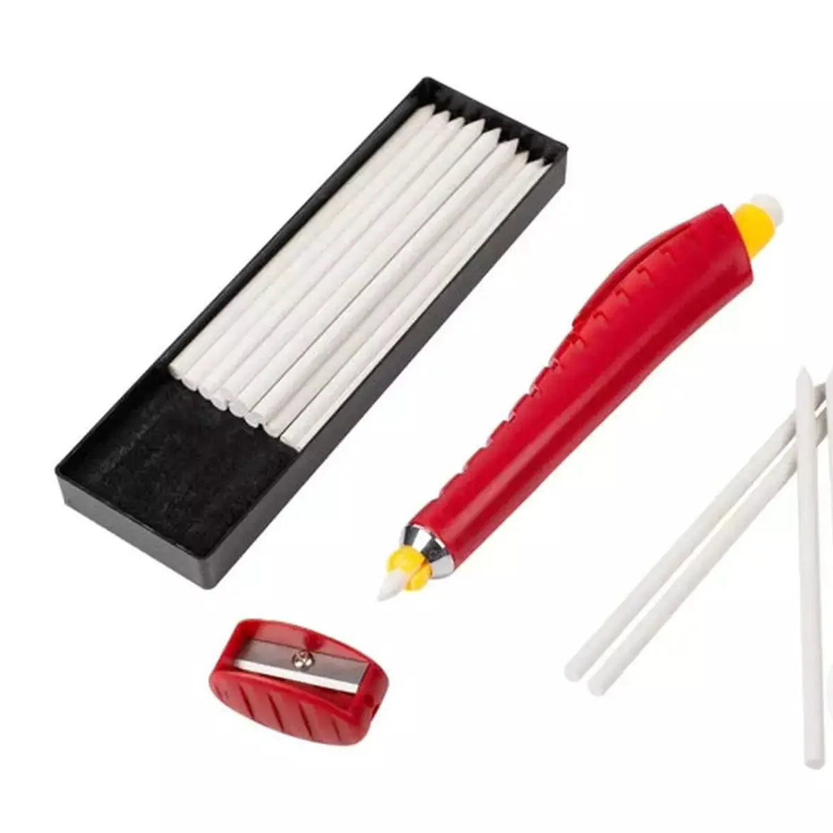 CRAYON CRAIE PORTE-MINE + 16 MINES BLANCHES MLC INTERN