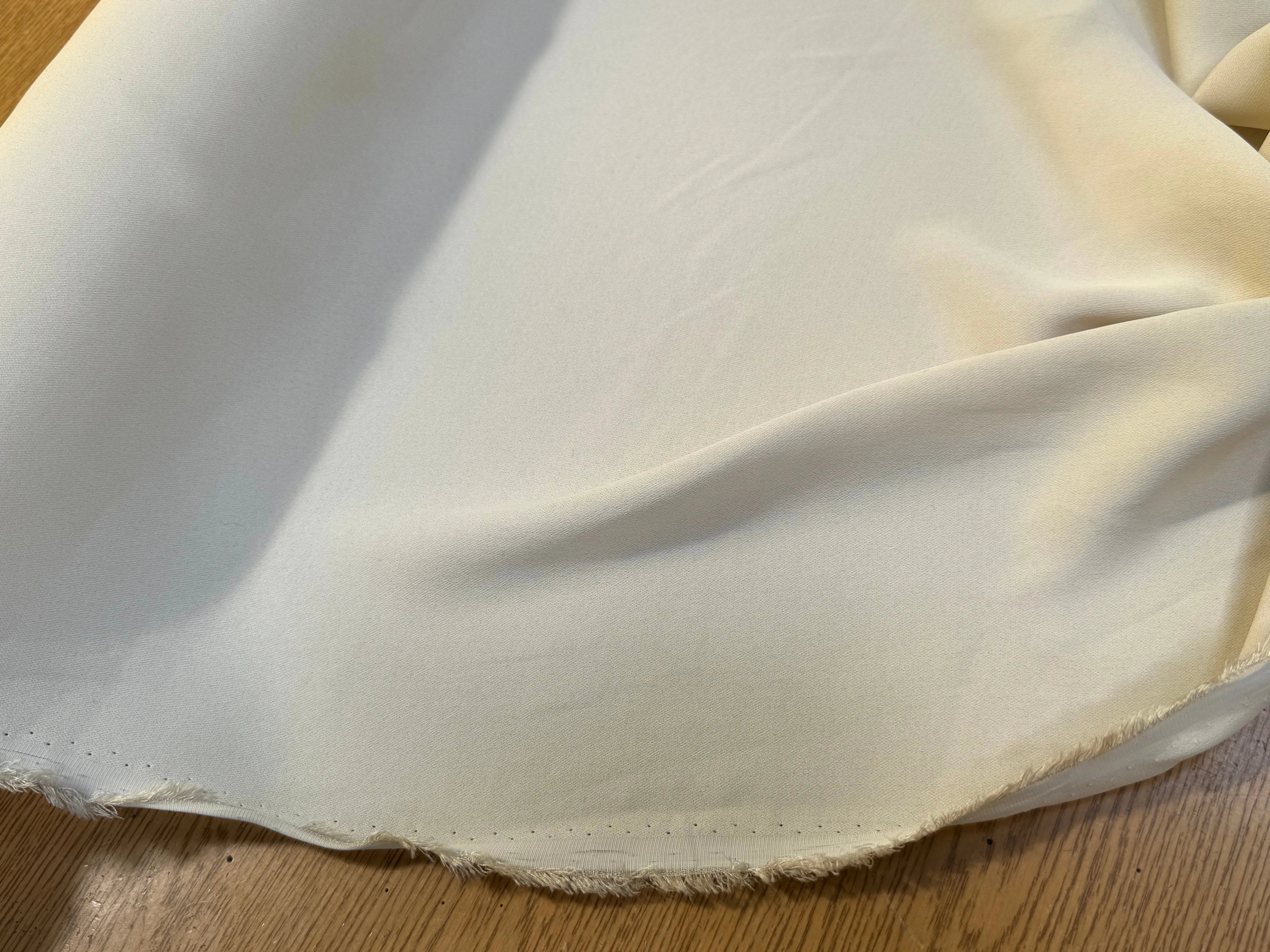 CREPE 100% VISCOSE FLUIDE SUPER TOMBÉ BEIGE CAFÉ AU LAIT - My Little Coupon