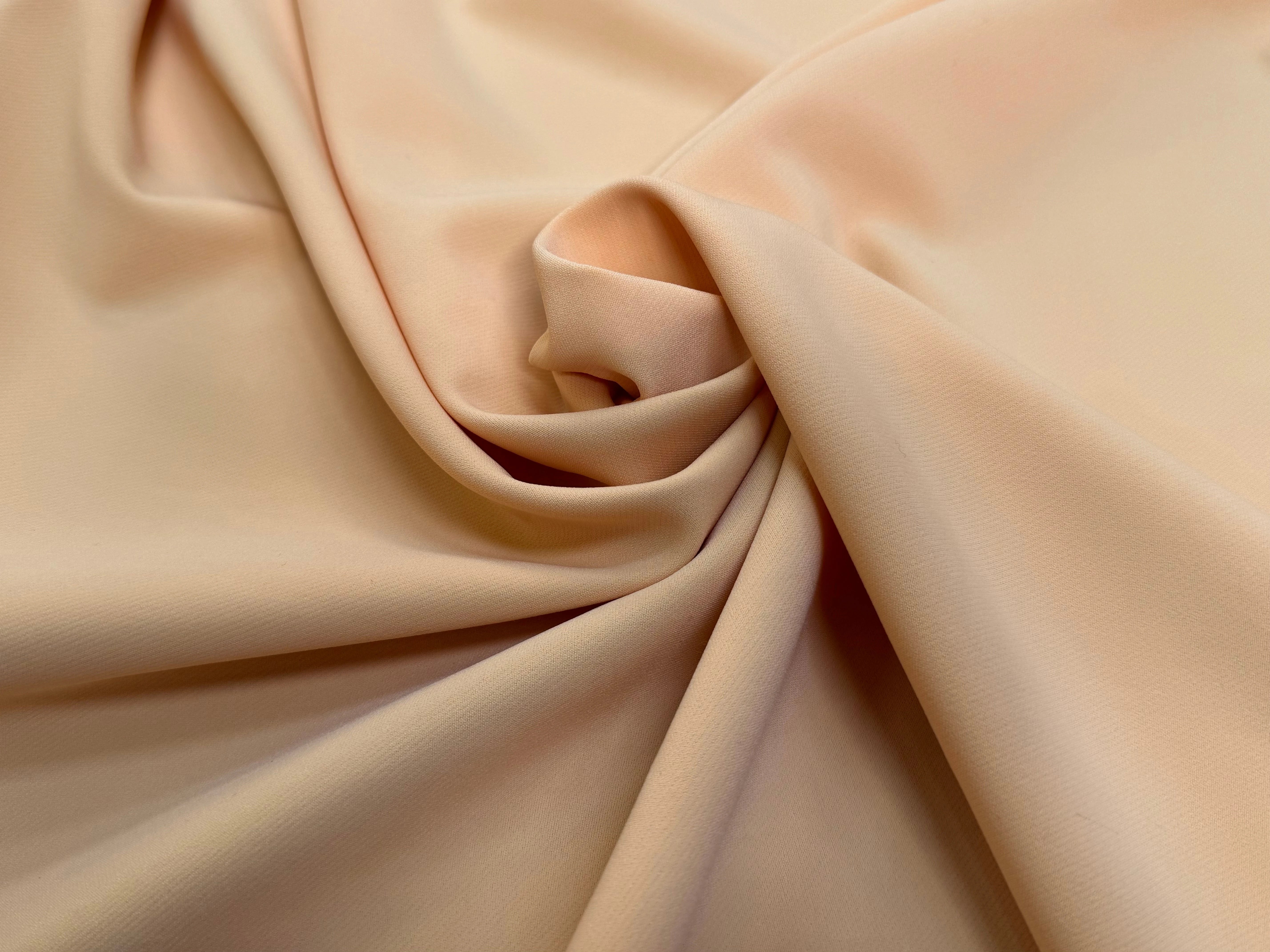 CREPE BEAU TOMBÉ DAWN ORANGE STRETCH - My Little Coupon