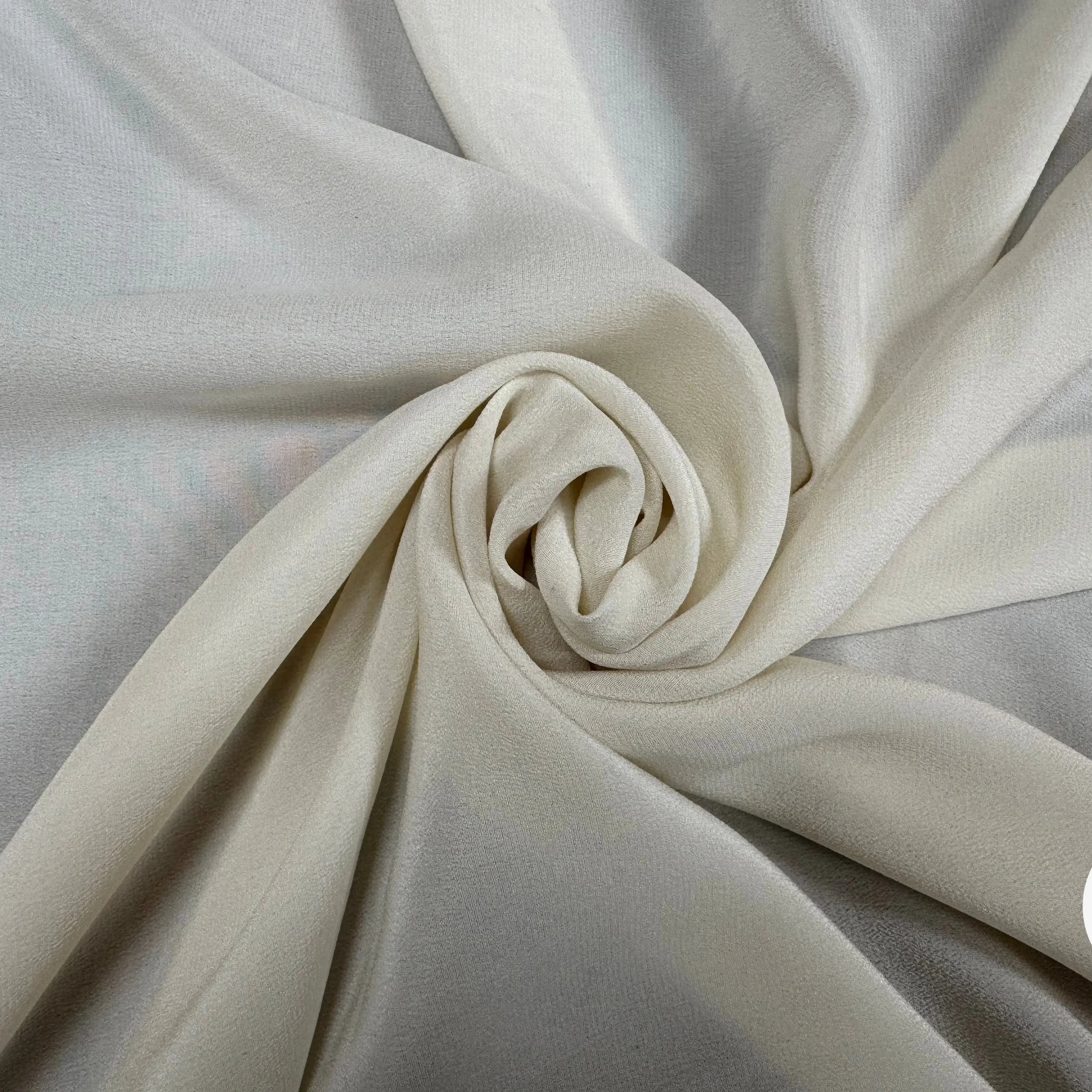 CRÊPE DE CHINE CRÈME 100% SOIE - My Little Coupon