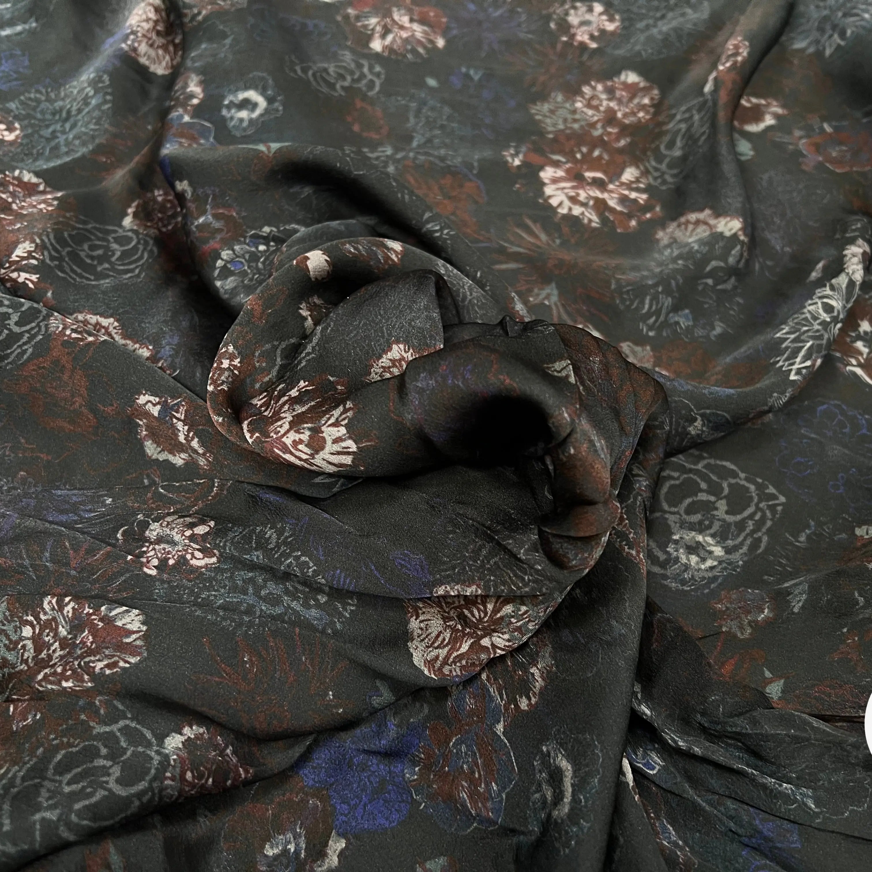 CRÊPE DE SOIE À MOTIFS FLORAL - My Little Coupon