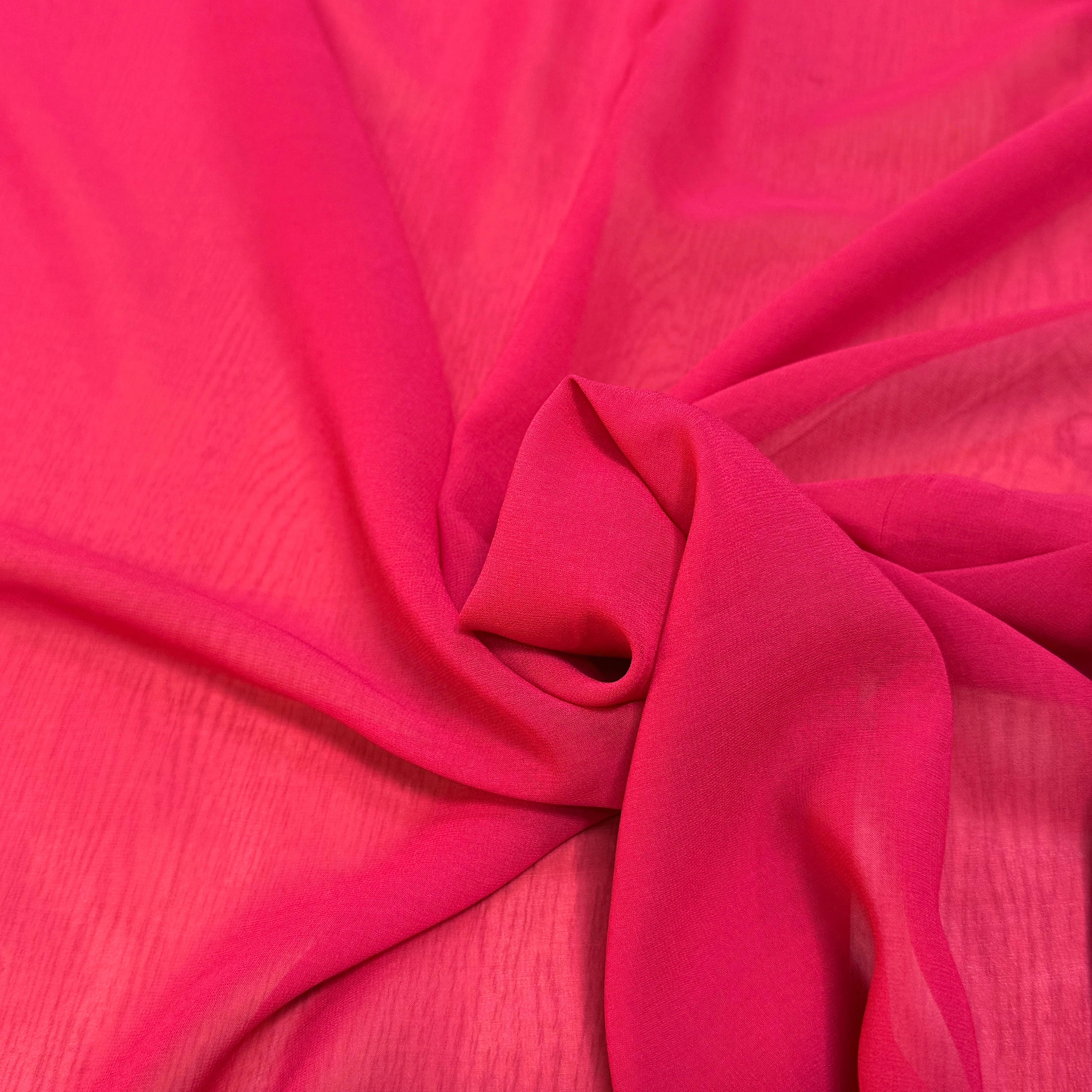 CREPE DE SOIE GEORGETTE BON-BON - My Little Coupon