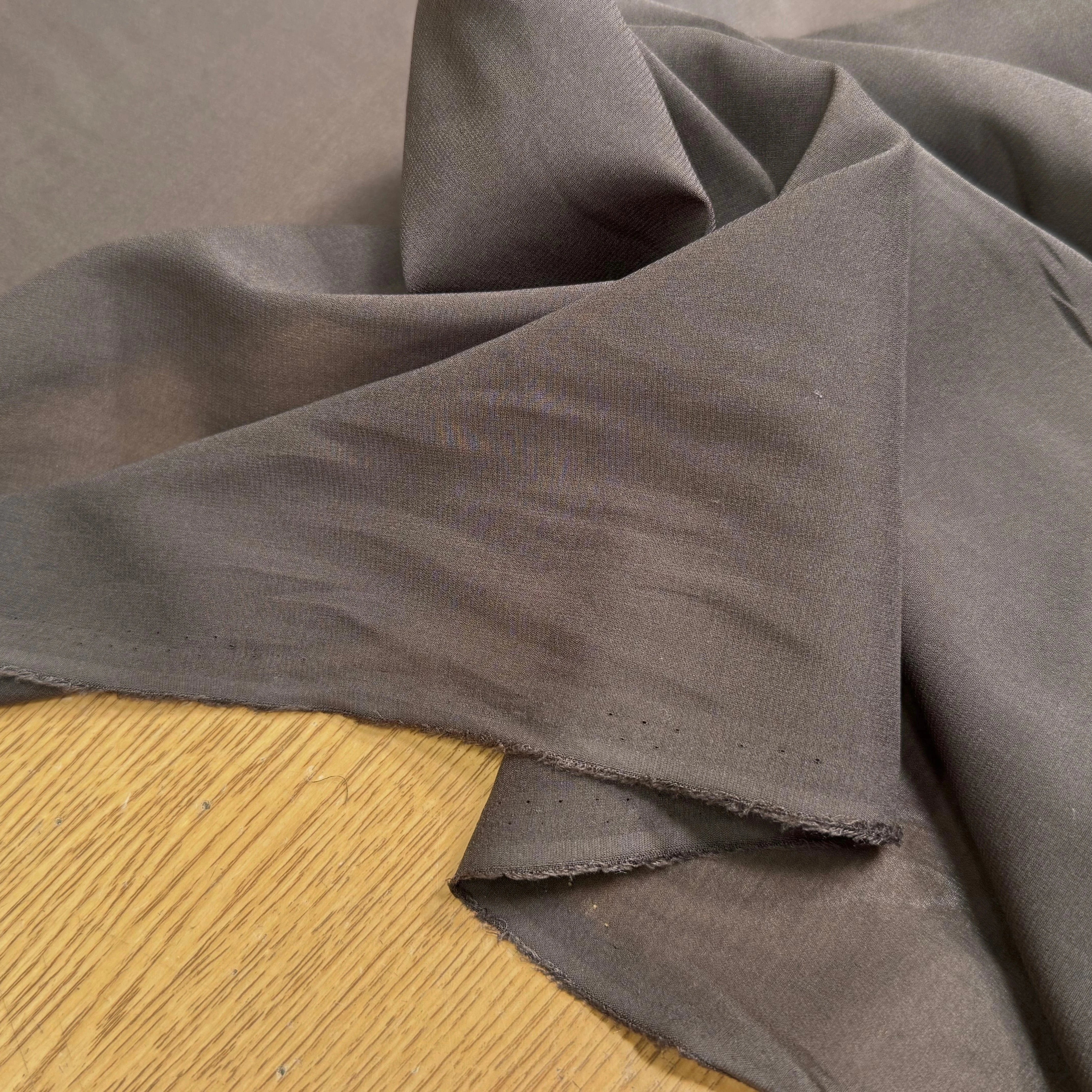 CREPE DE SOIE LAIZE 100 MARRON - My Little Coupon
