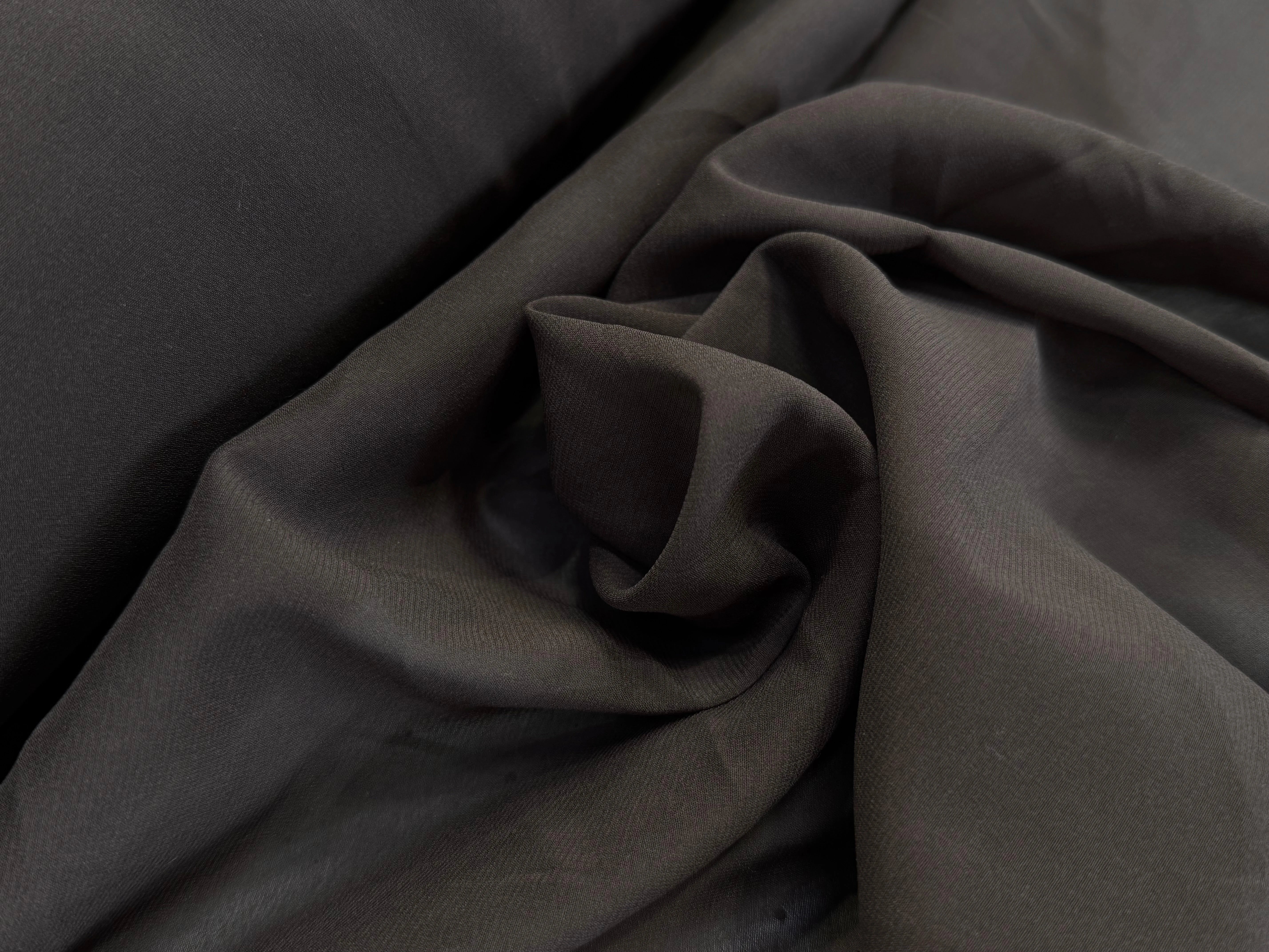 CREPE DE SOIE LAIZE 100 MARRON - My Little Coupon