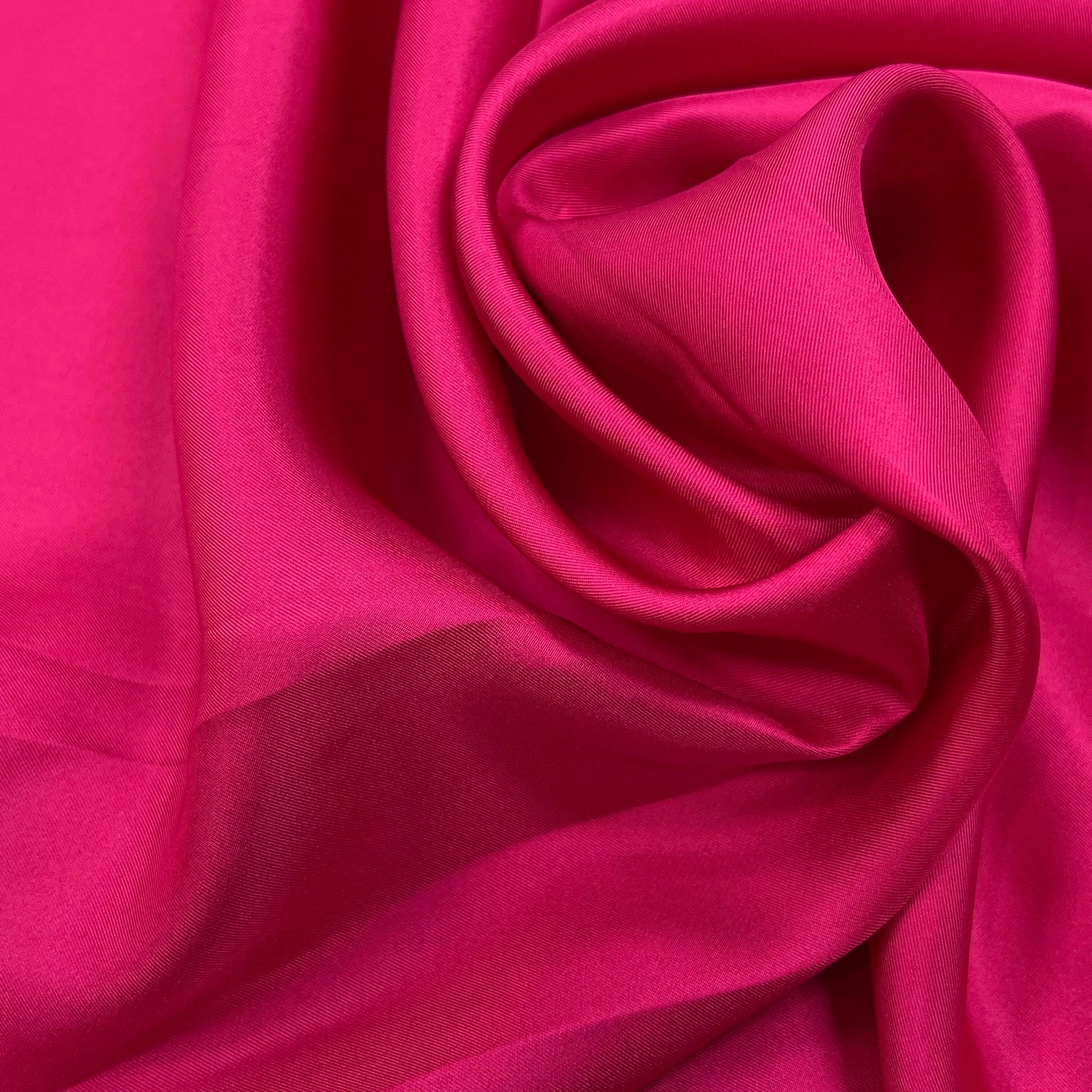 CREPE DE SOIE ROSE 100% SOIE 140CM - My Little Coupon