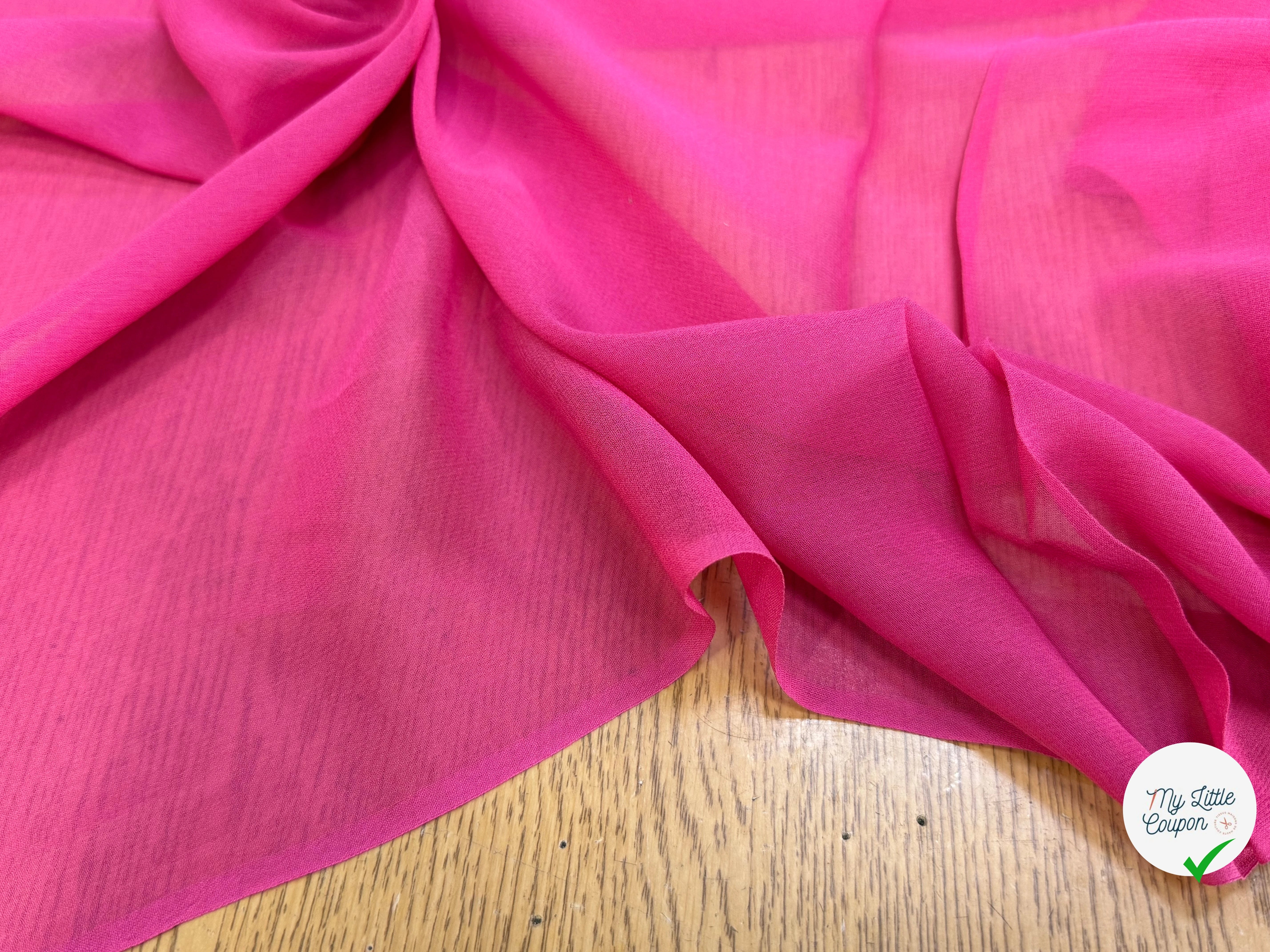 CREPE DE SOIE ROSE FLUIDE - My Little Coupon