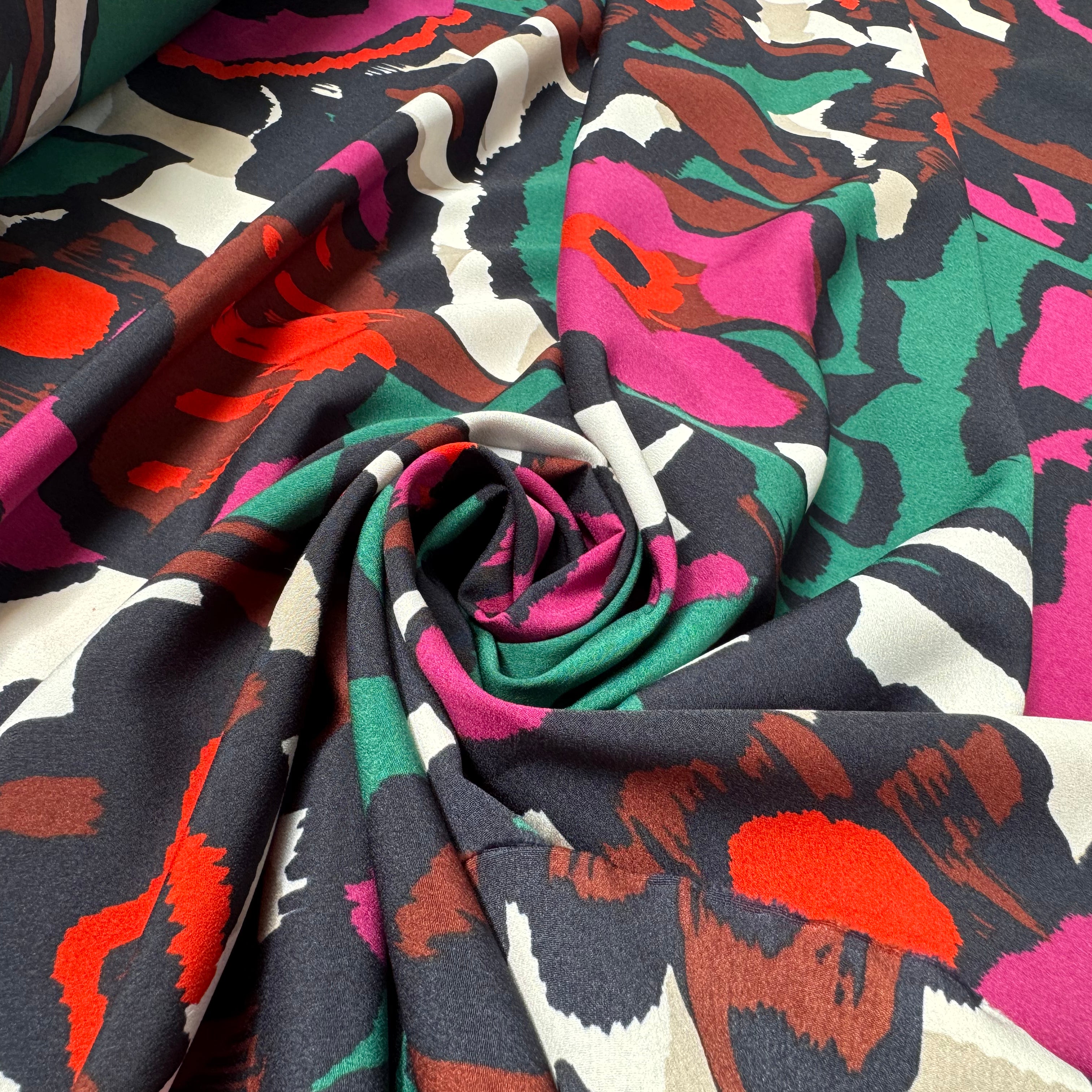 CREPE EFFET PEINTURE MULTICOLRE - My Little Coupon