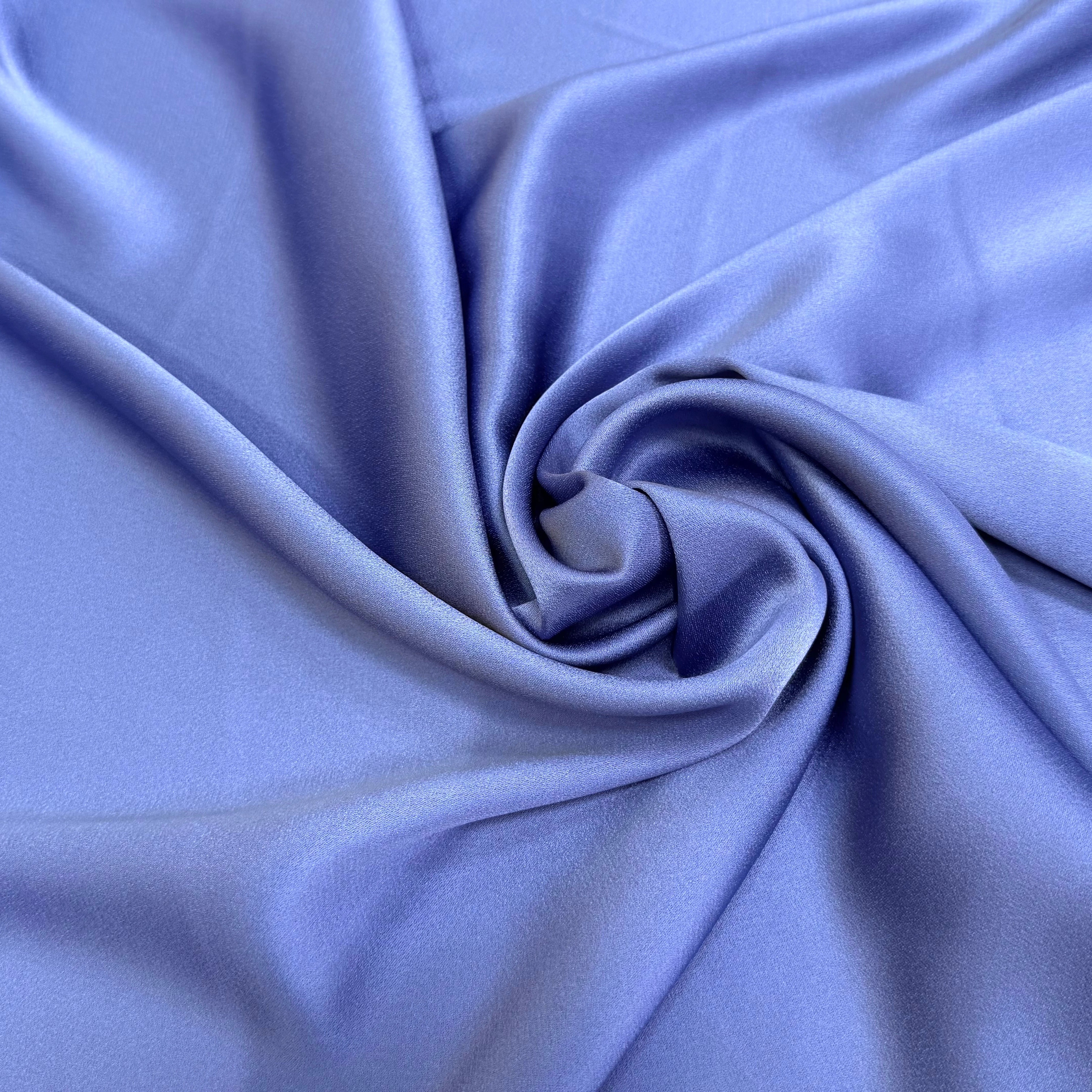 CREPE ENVERS SATIN ACETATE VISCOSE LILAC TOMBÉ SUBLIME - My Little Coupon