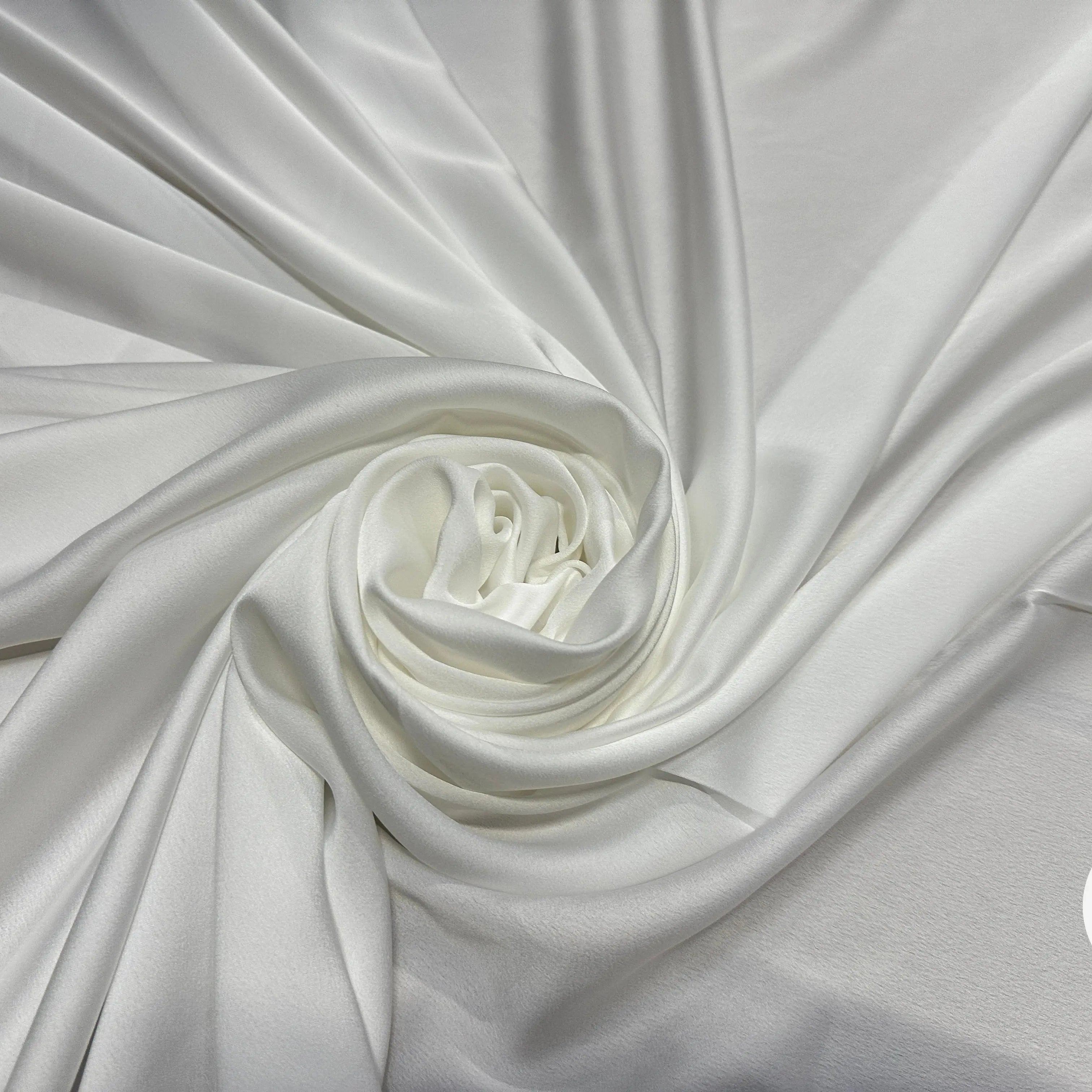 CREPE ENVERS SATIN LEGER BLANC OPTIQUE - My Little Coupon