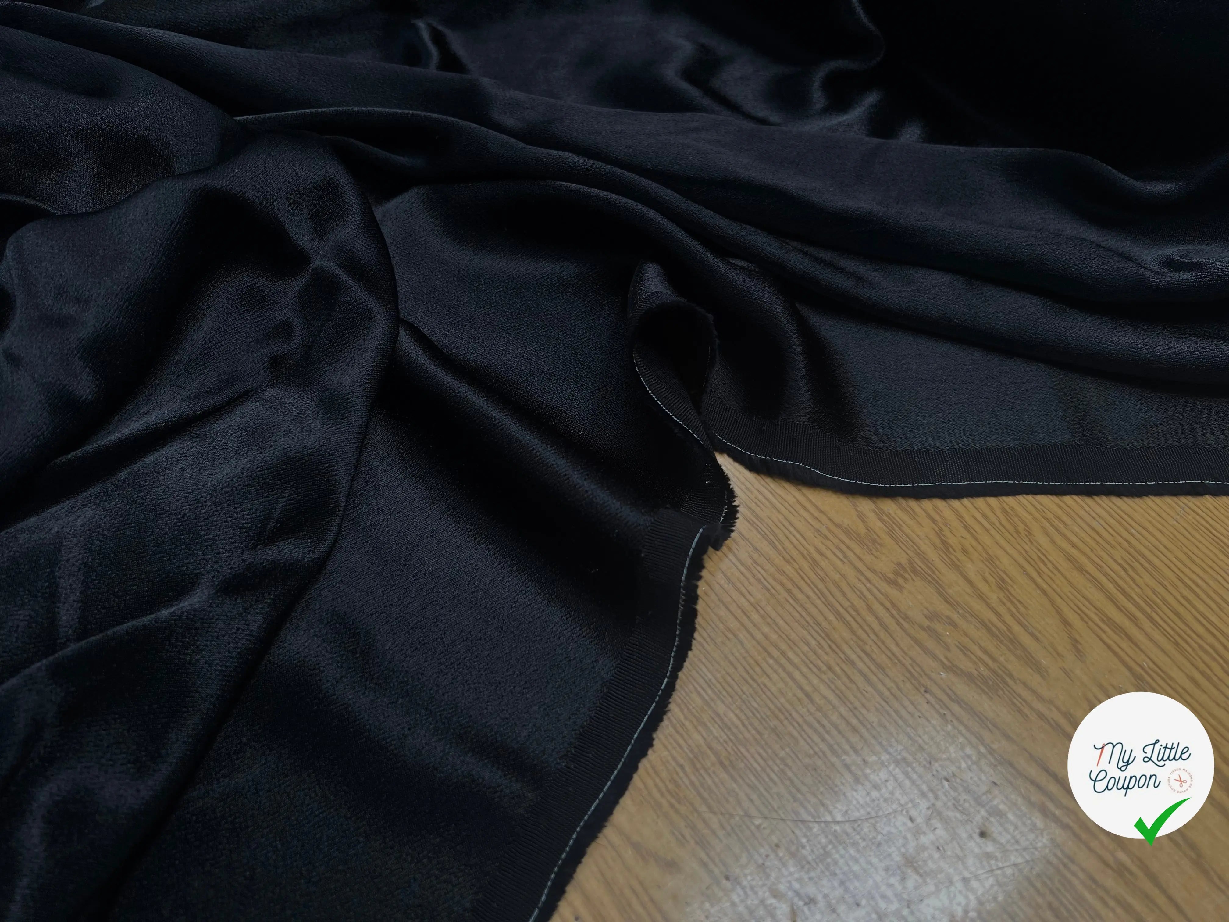 CRÈPE ENVERS SATIN PEAU DE PÊCHE - My Little Coupon