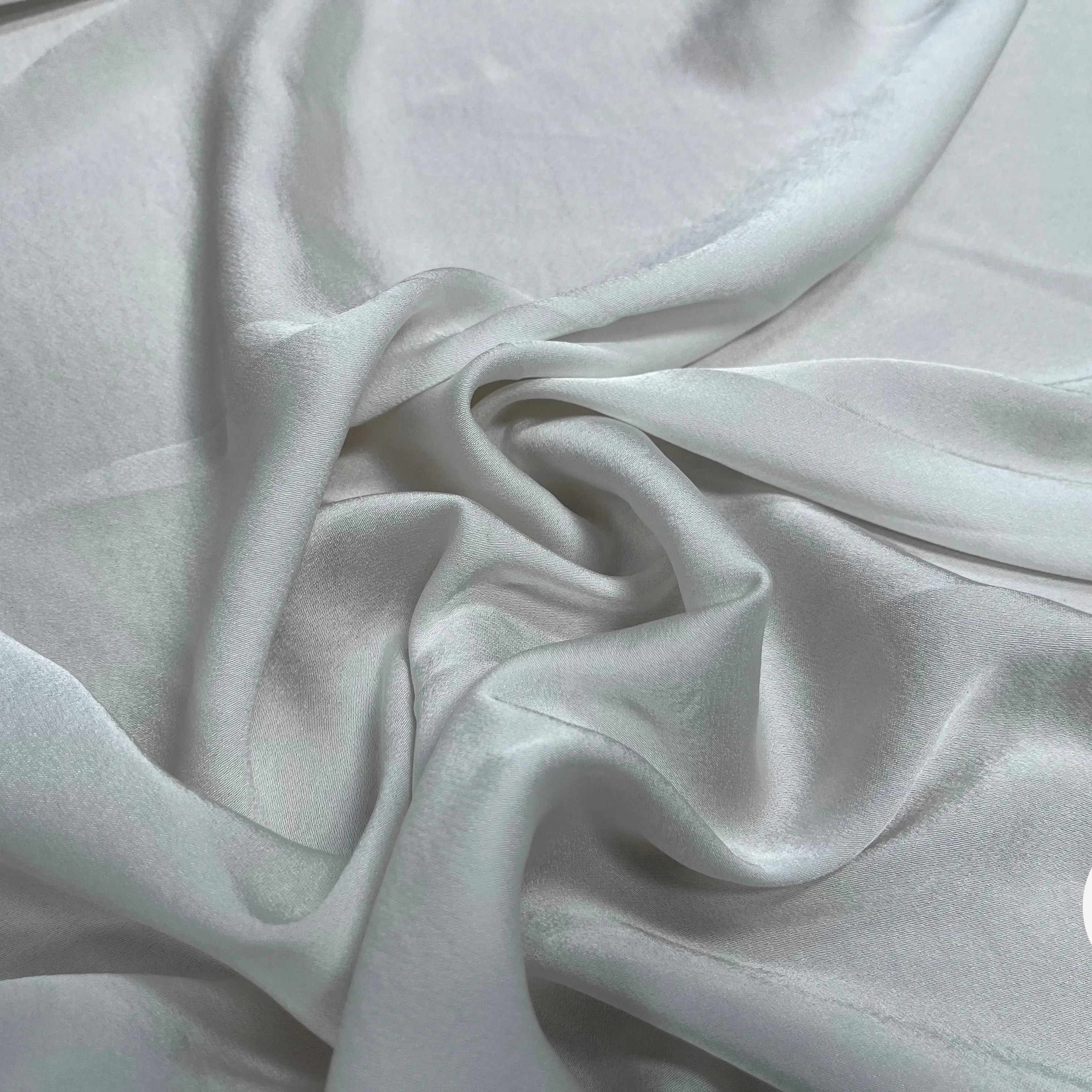 CRÊPE ENVERS SATIN UNI BLANC - My Little Coupon