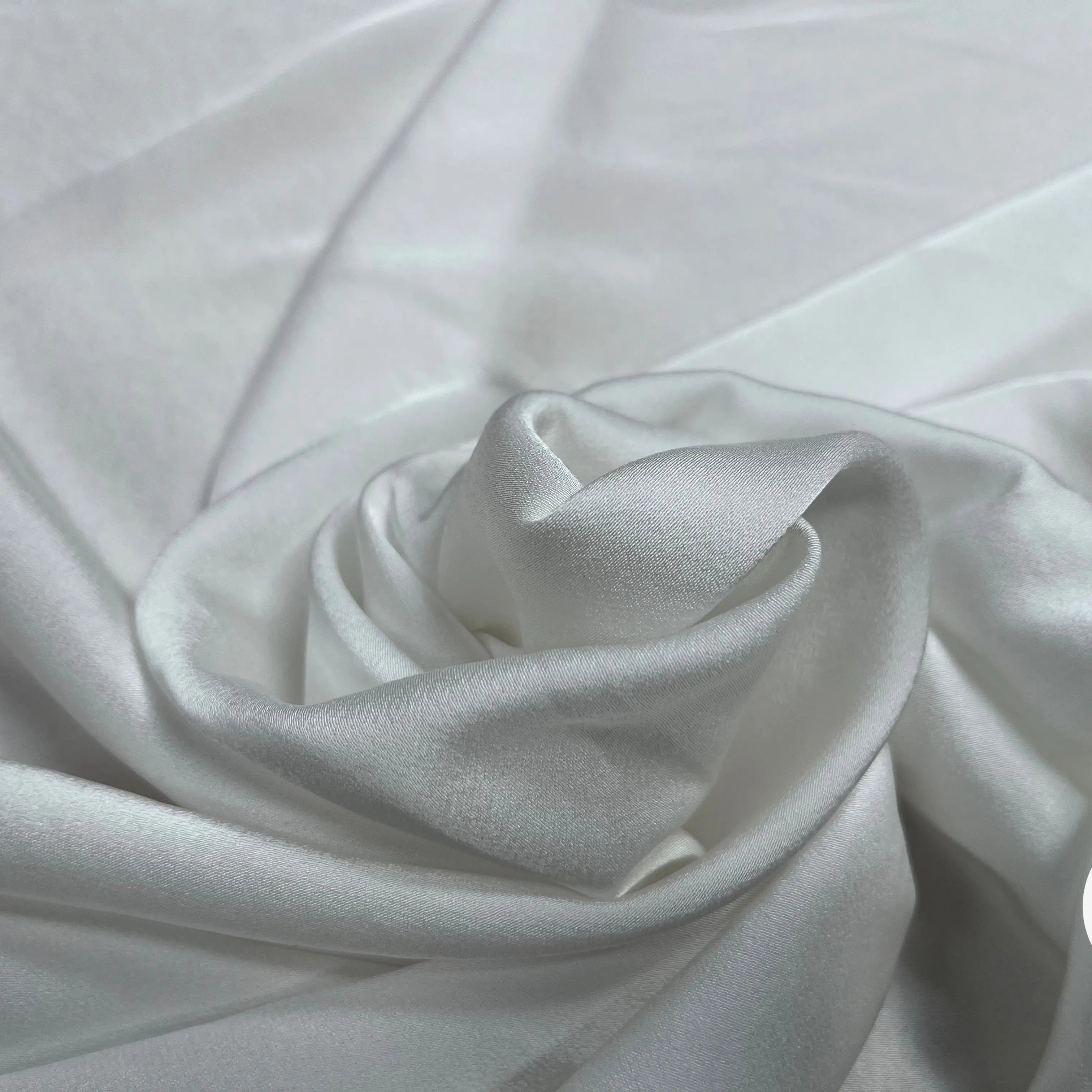 CRÊPE ENVERS SATIN UNI BLANC - My Little Coupon