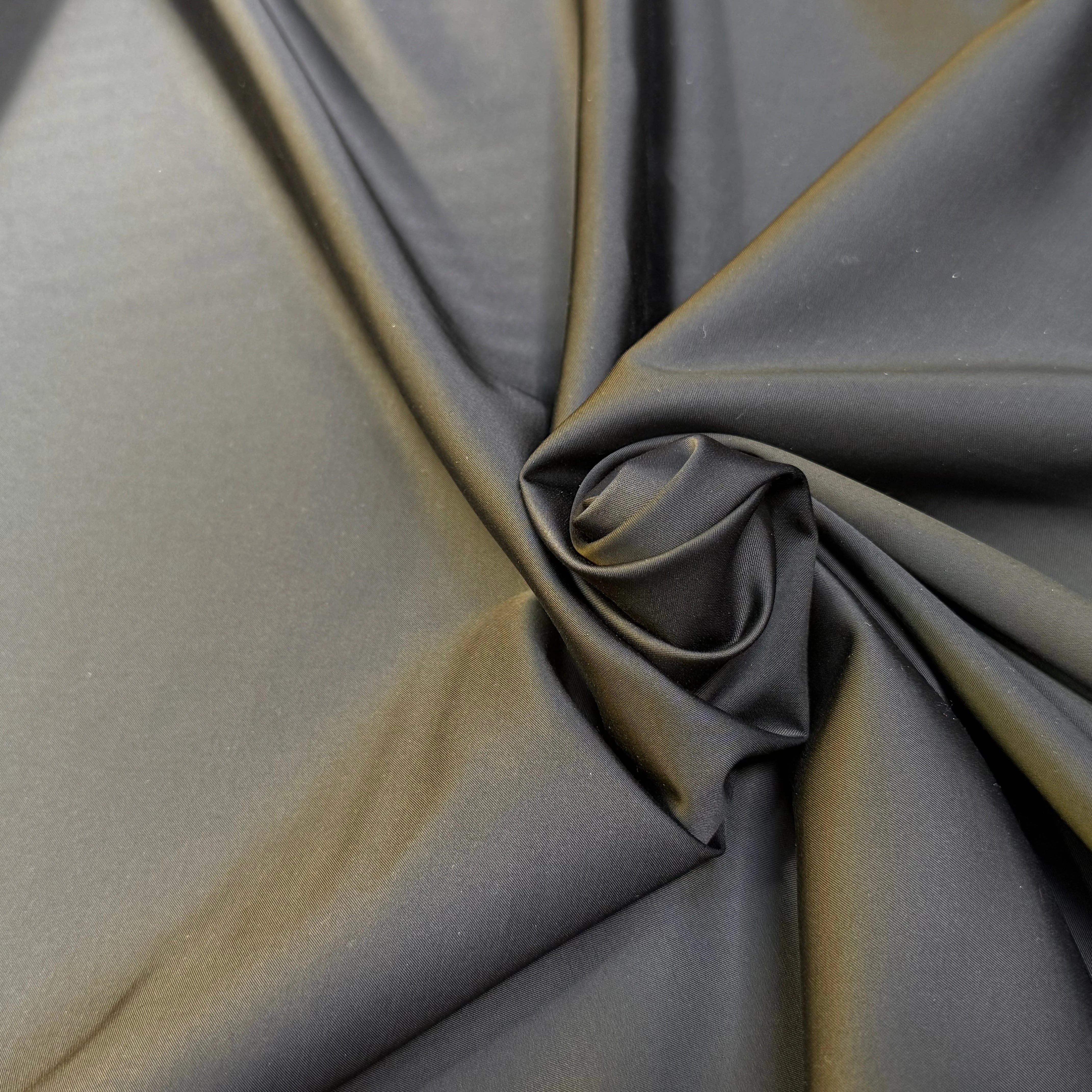 CREPE ENVERS SATIN VISCOSE LAINE FLUIDE COUTURE NOIR STRETCH - My Little Coupon