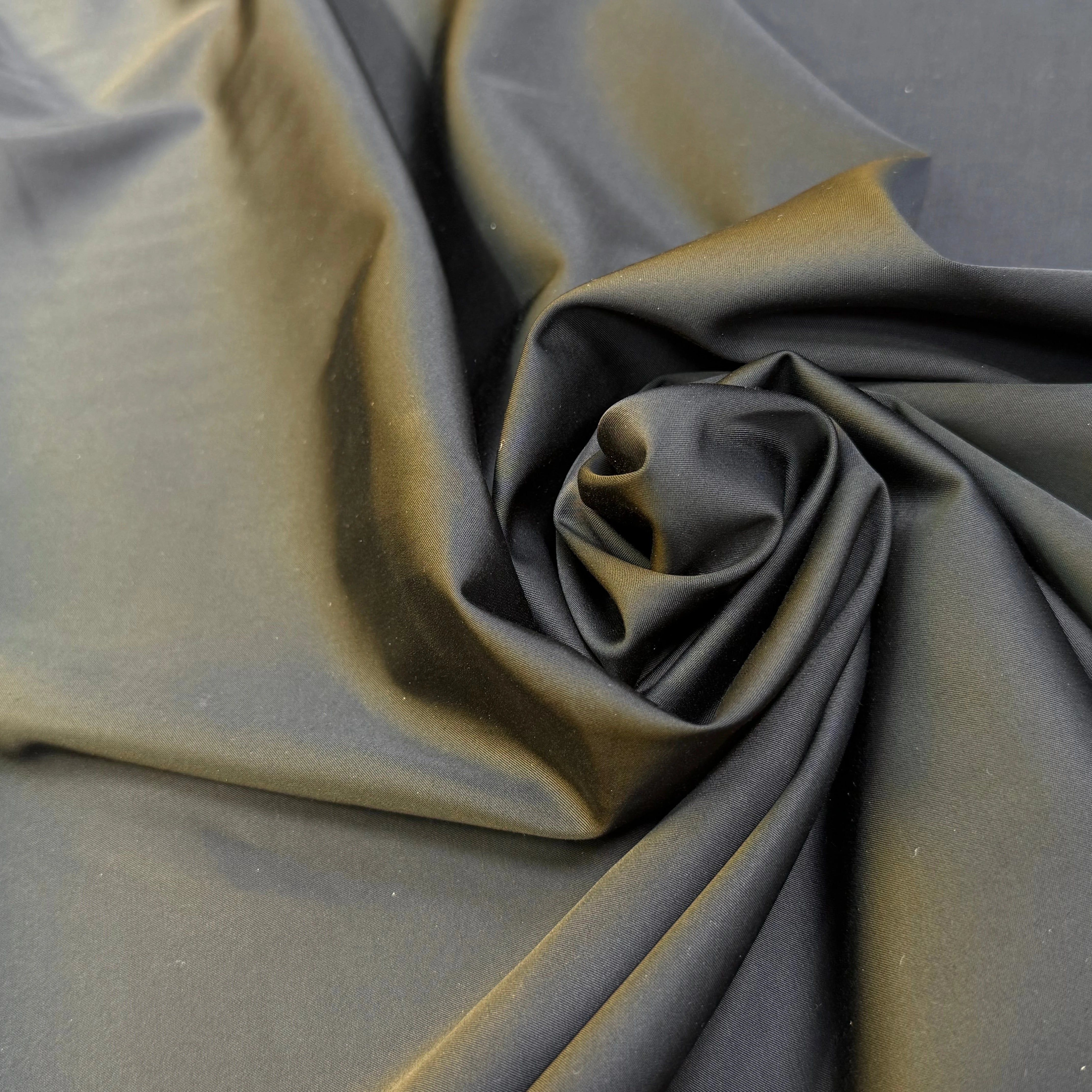 CREPE ENVERS SATIN VISCOSE LAINE FLUIDE COUTURE NOIR STRETCH - My Little Coupon