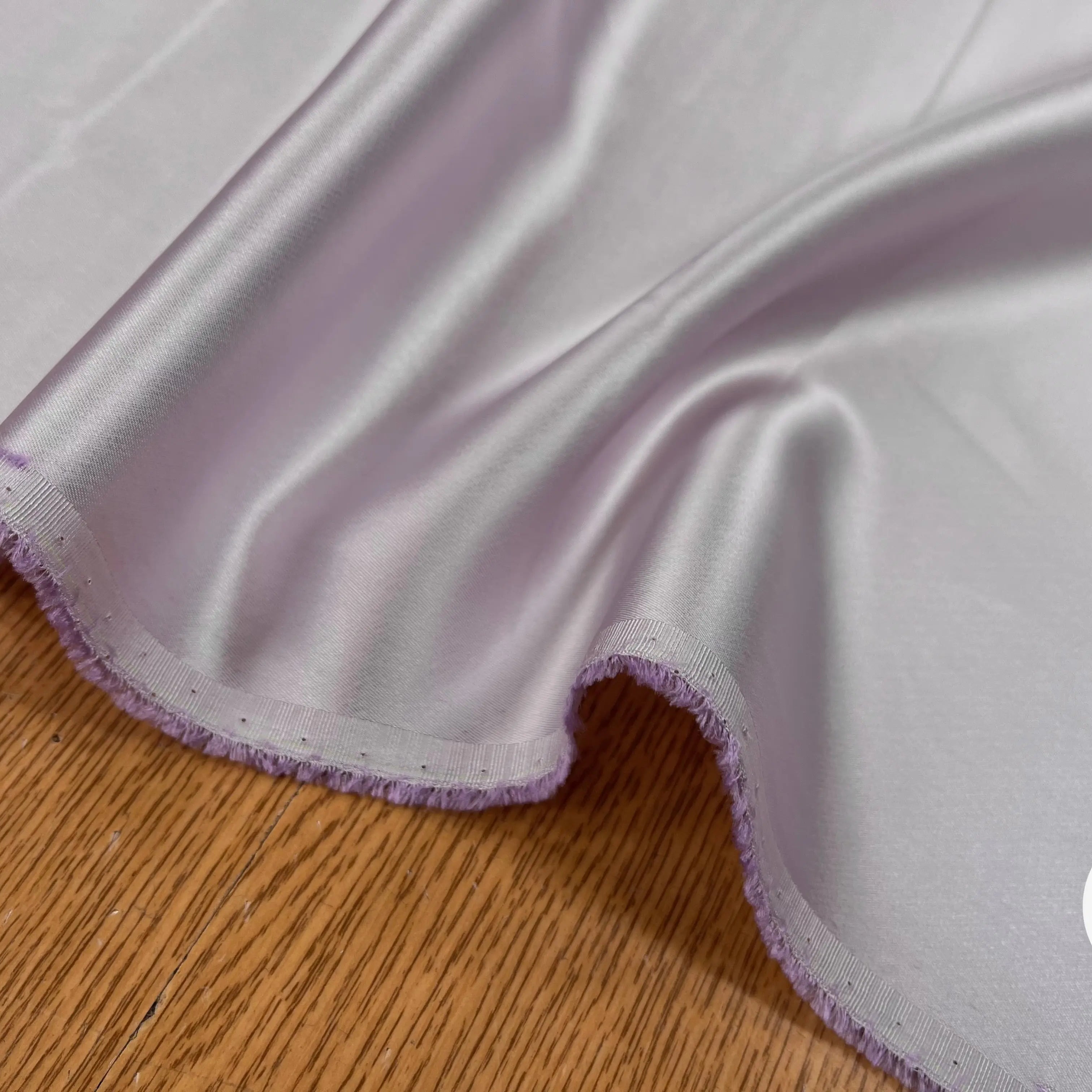 CREPE ENVERS SATIN VISCOSE LAVANDE CLAIR - My Little Coupon