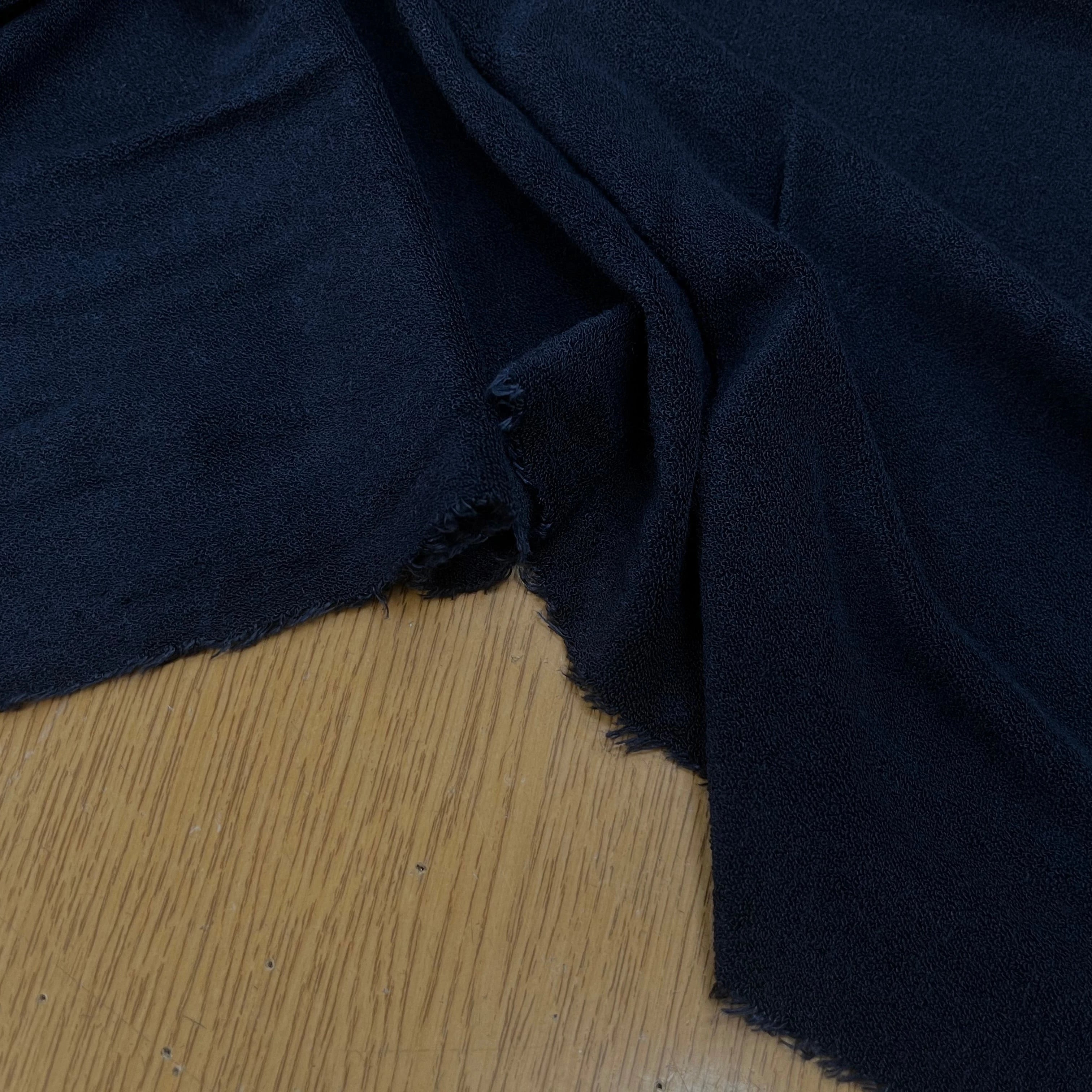 CREPE EPONGE ÉPONGE STRETCH NOISE BLUE - My Little Coupon