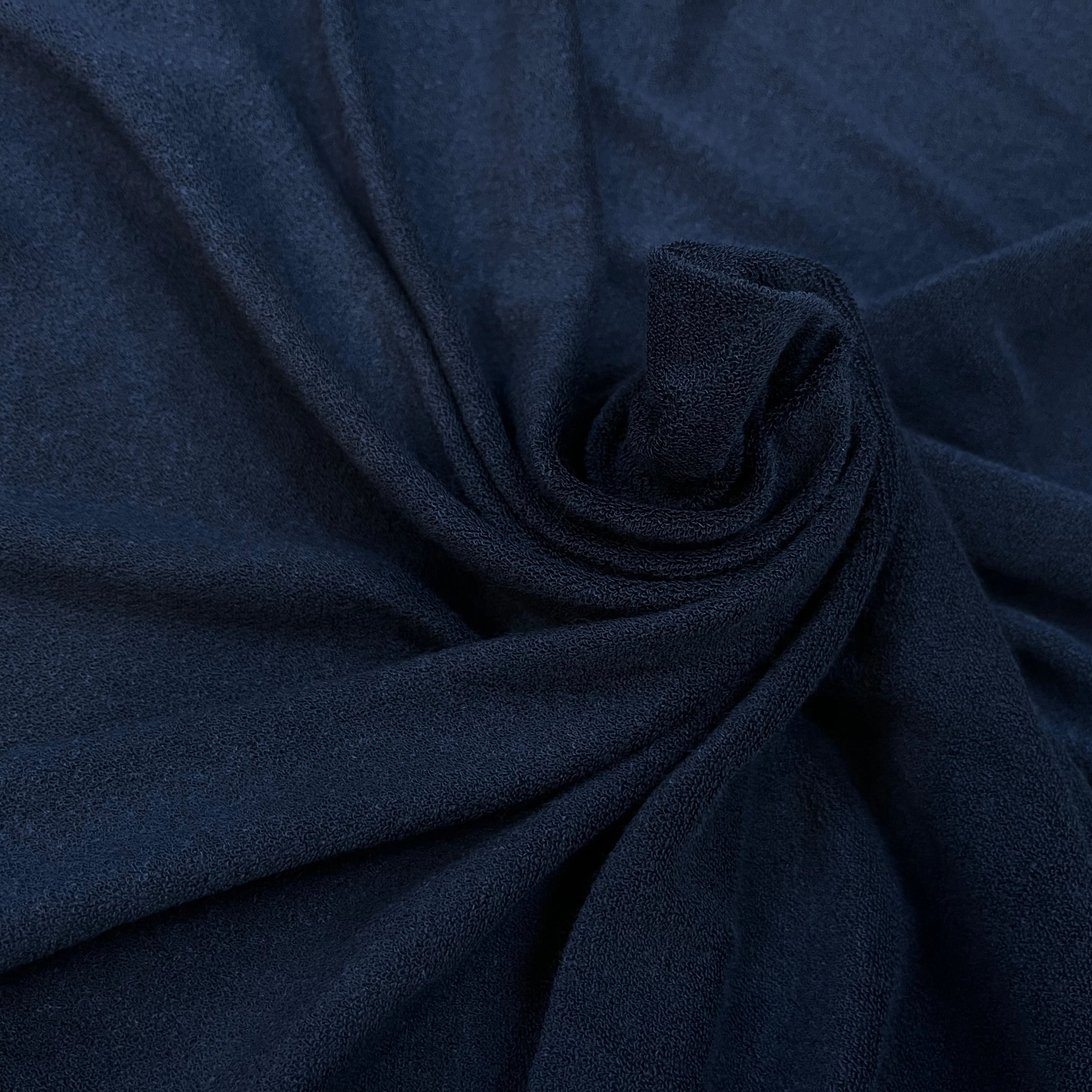 CREPE EPONGE ÉPONGE STRETCH NOISE BLUE - My Little Coupon