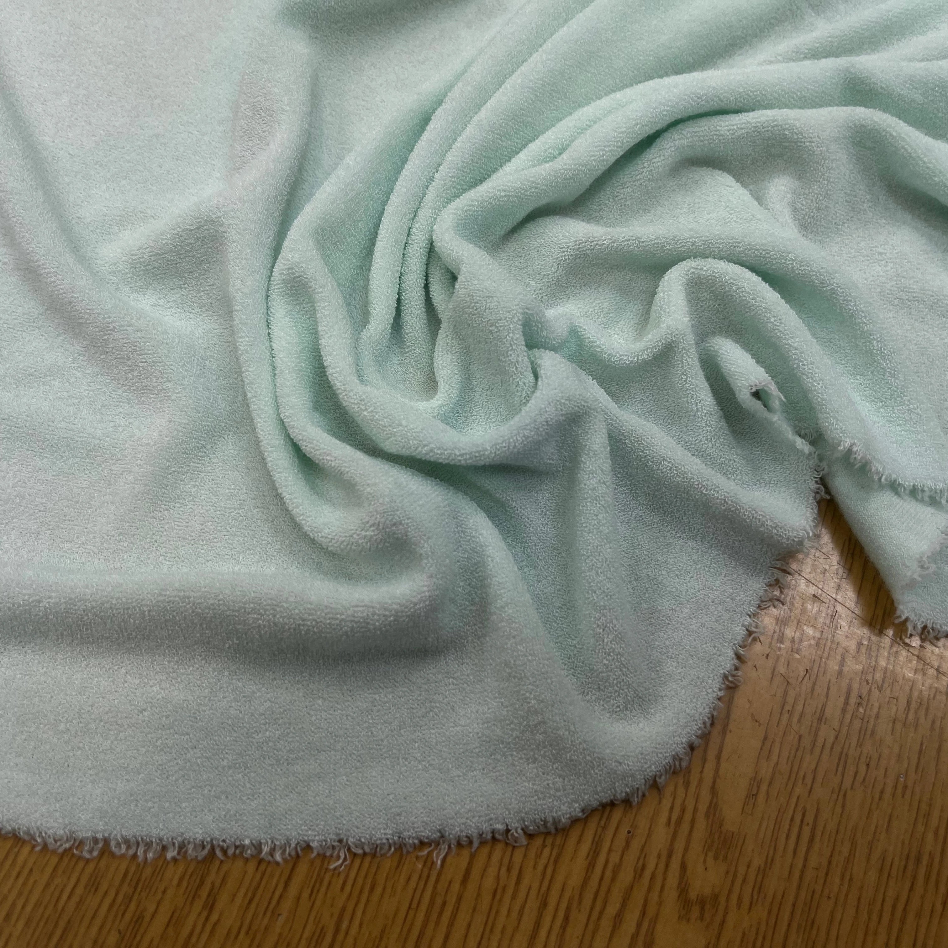 CREPE EPONGE STRETCH LIGHT MINT - My Little Coupon