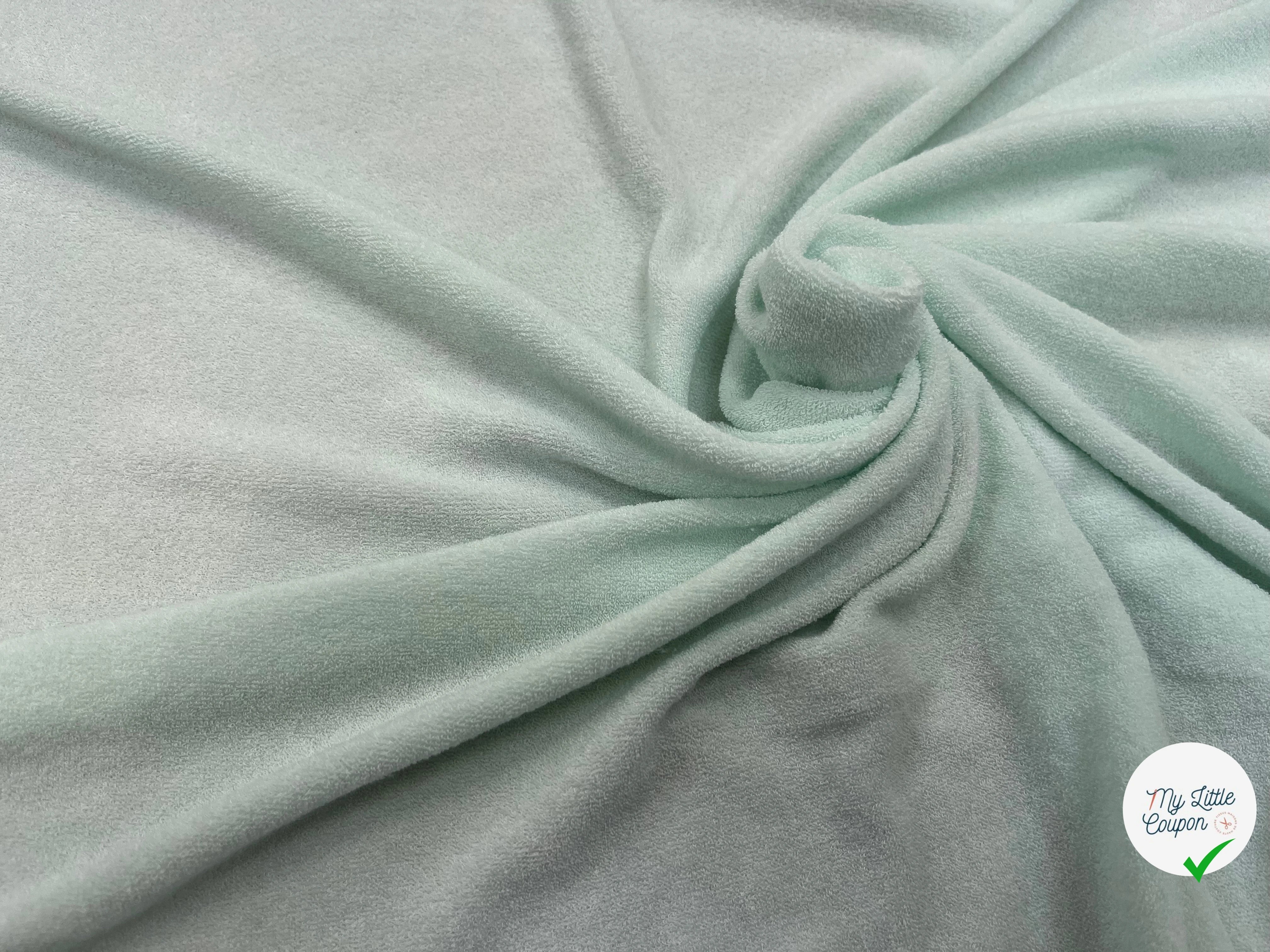 CREPE EPONGE STRETCH LIGHT MINT - My Little Coupon