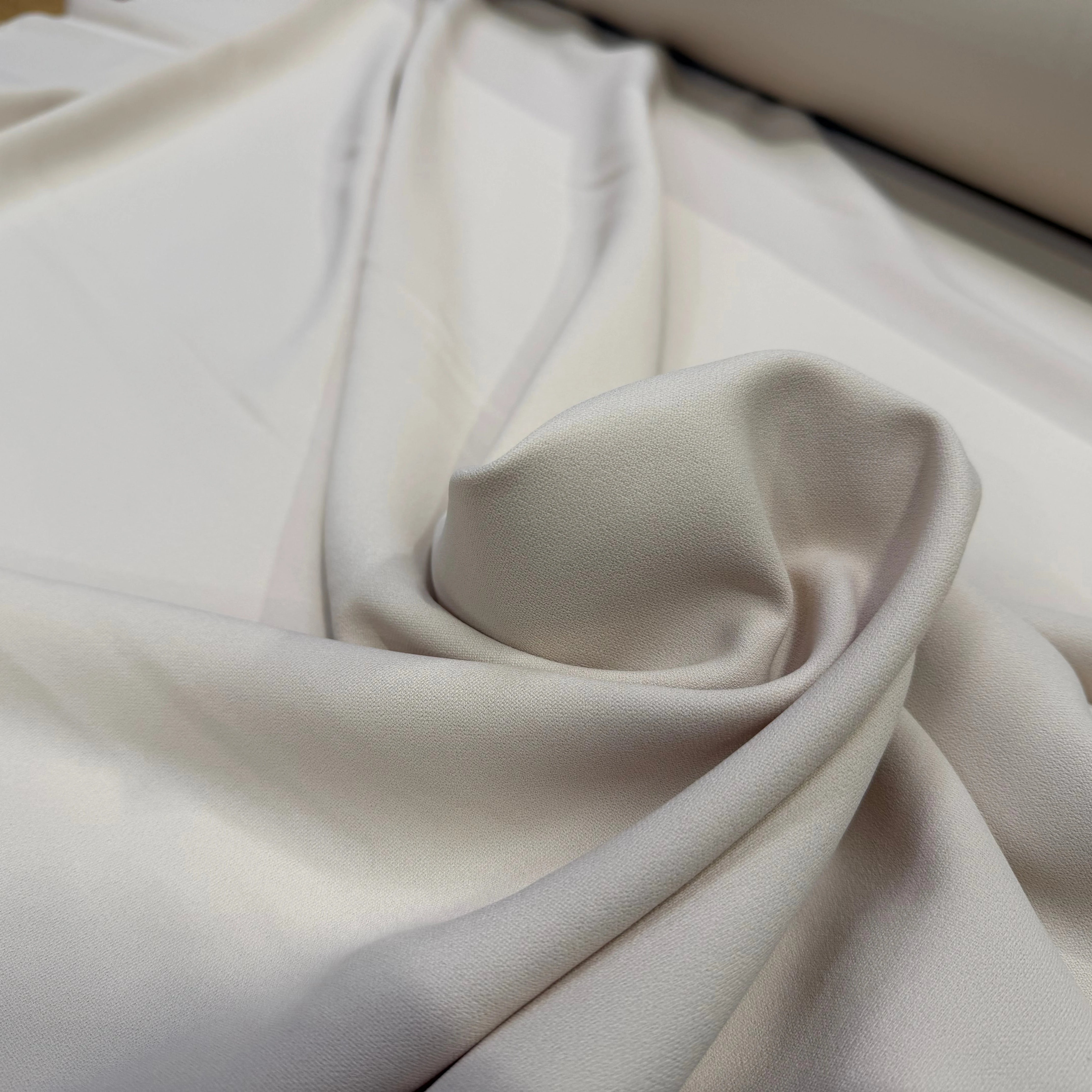 CREPE FLUIDE 100% COTON NUDE BEIGE - My Little Coupon