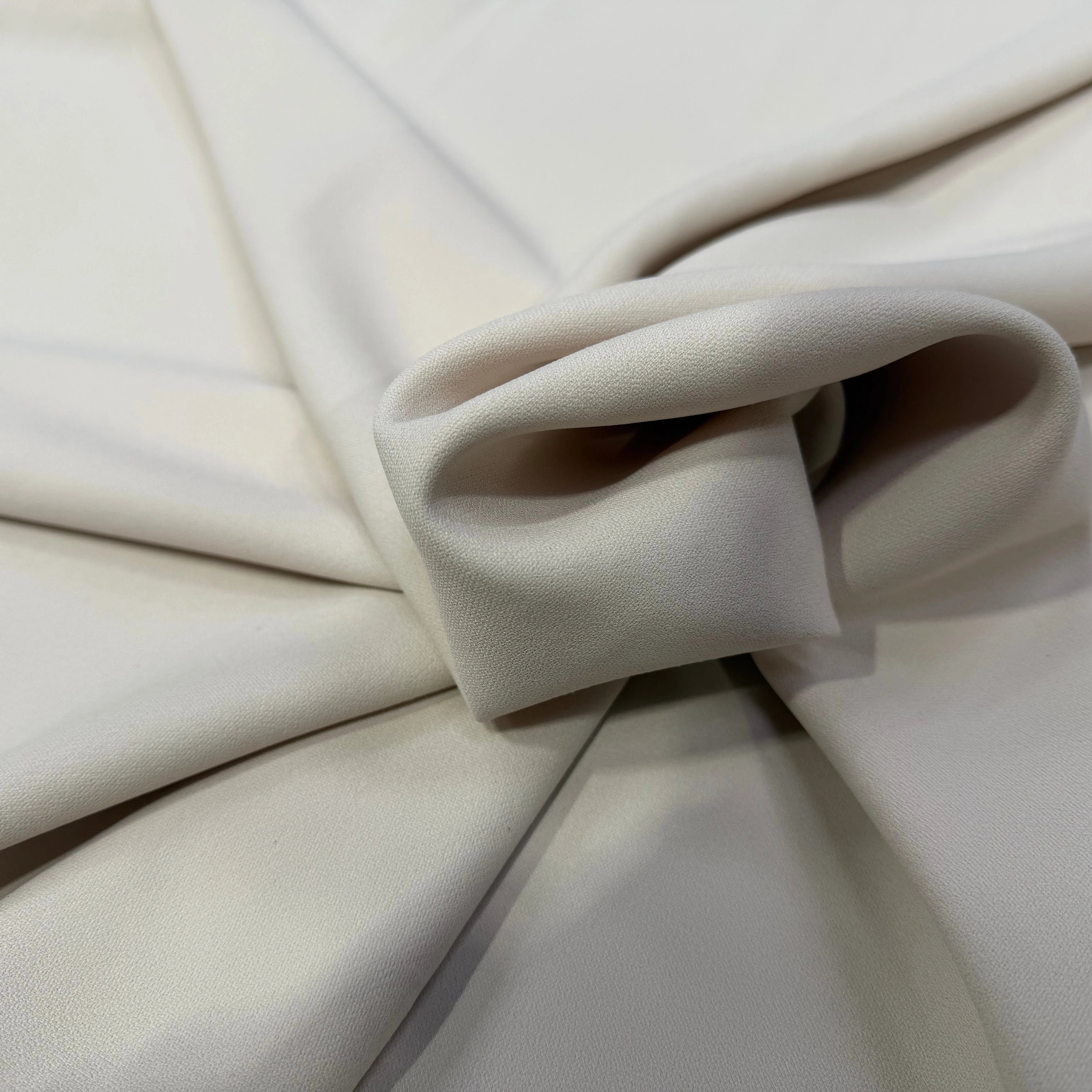 CREPE FLUIDE 100% COTON NUDE BEIGE - My Little Coupon