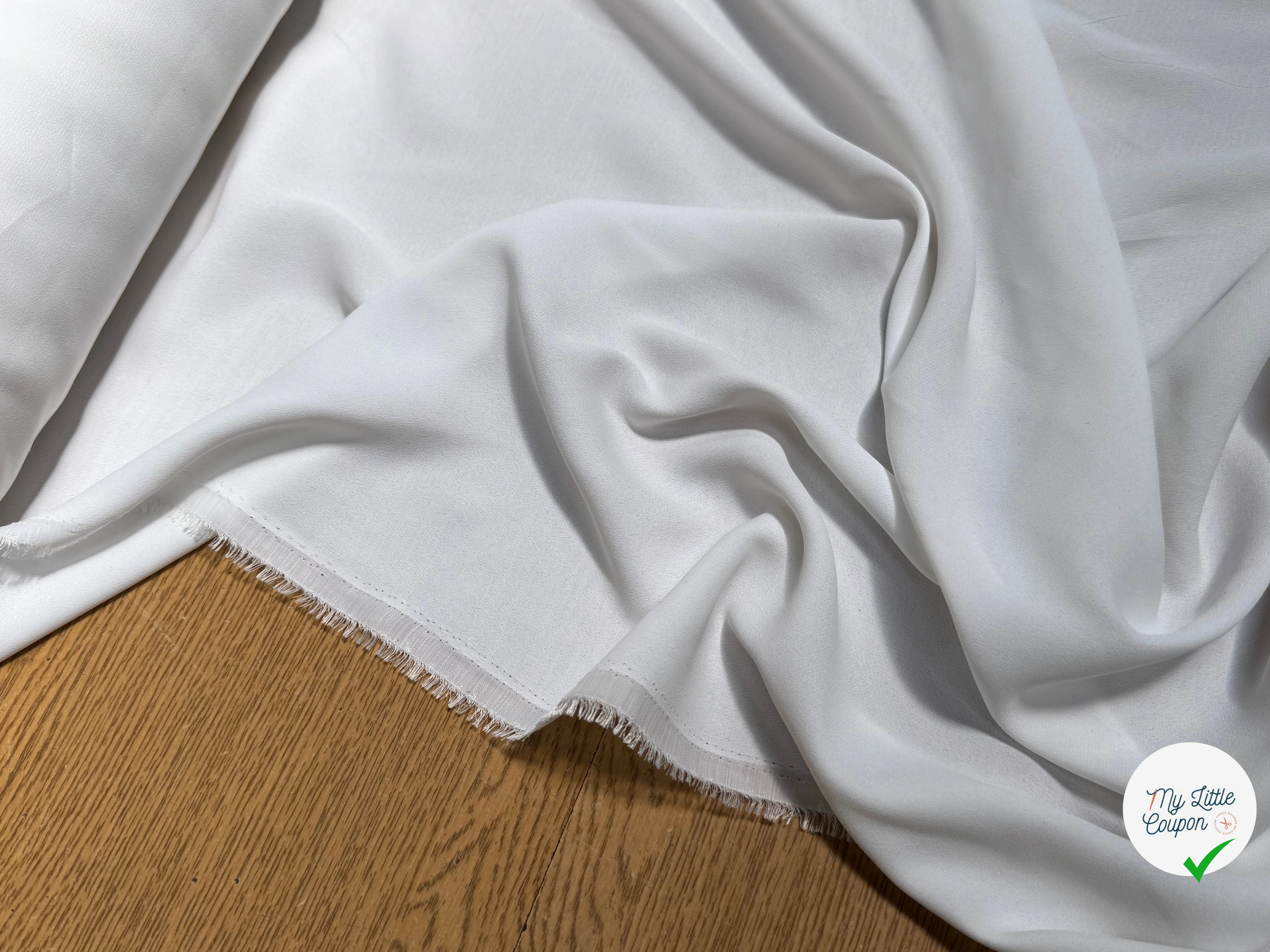 CREPE FLUIDE BLANC CASSÉ BEAU TOUCHER - My Little Coupon