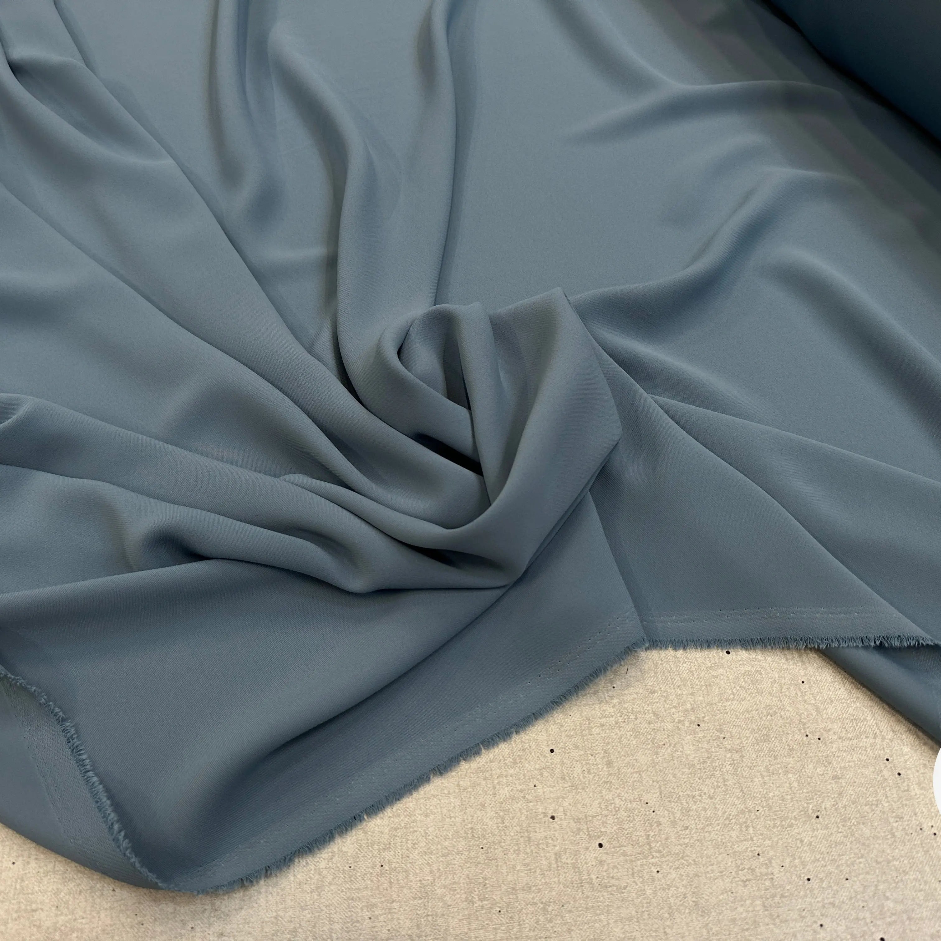 CRÊPE FLUIDE BLUE GREY COUTURE - My Little Coupon