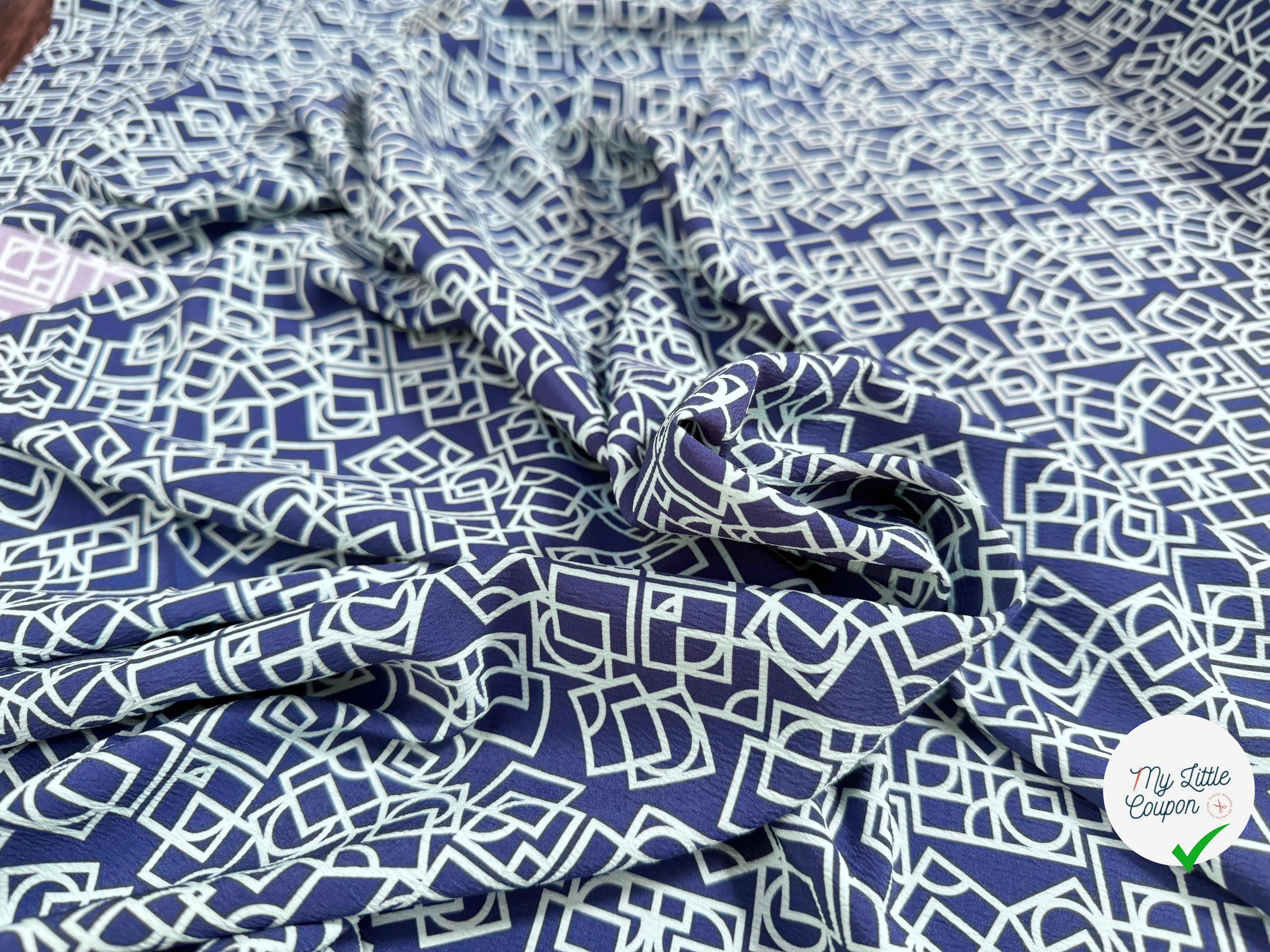 CREPE FLUIDE GAUFFRÉ GÉOMETRIE CREATORE - My Little Coupon