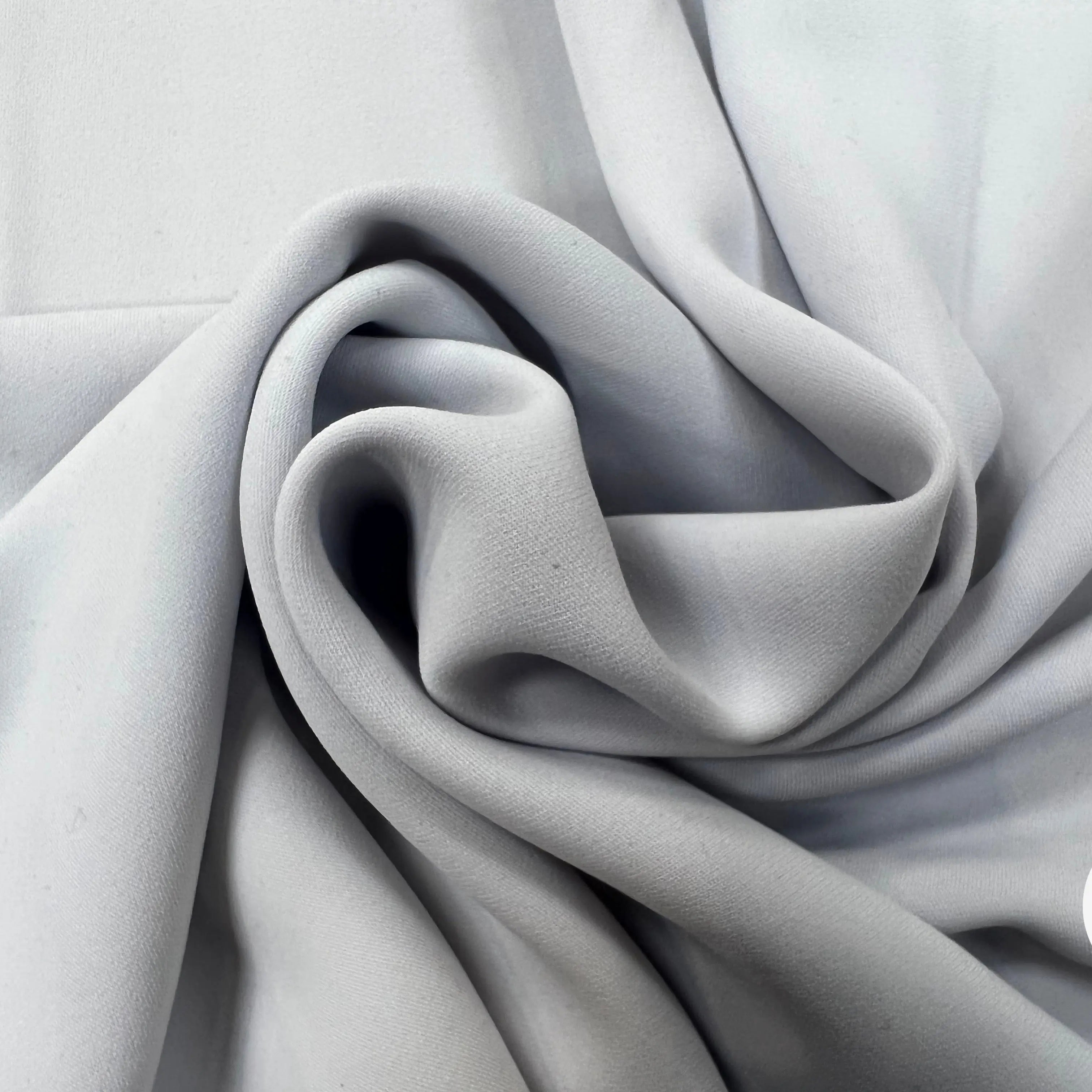 CRÊPE FLUIDE GRIS BLEU MÉTAL PASTEL MLC INTERN