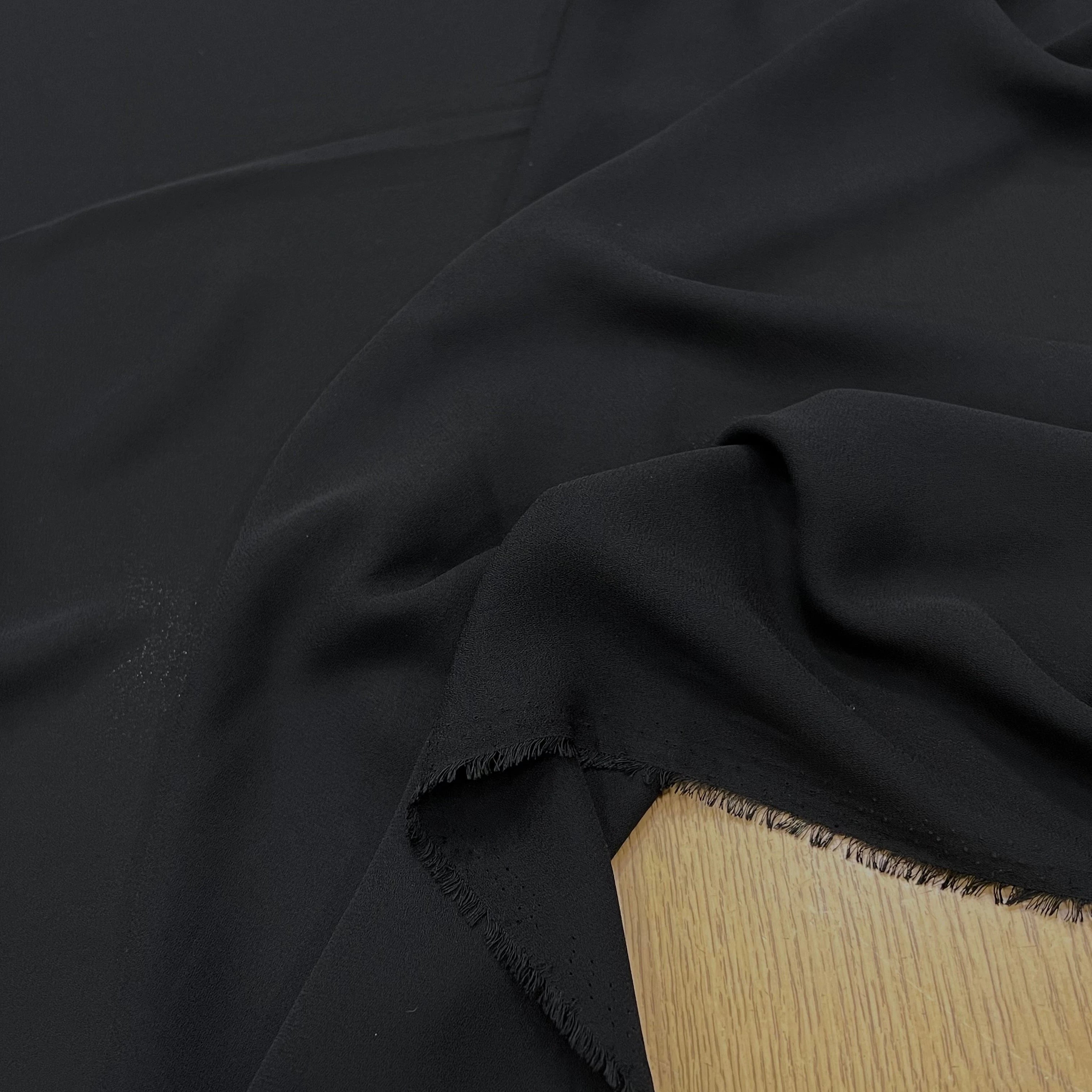 CREPE FLUIDE NOIR 150CM - My Little Coupon