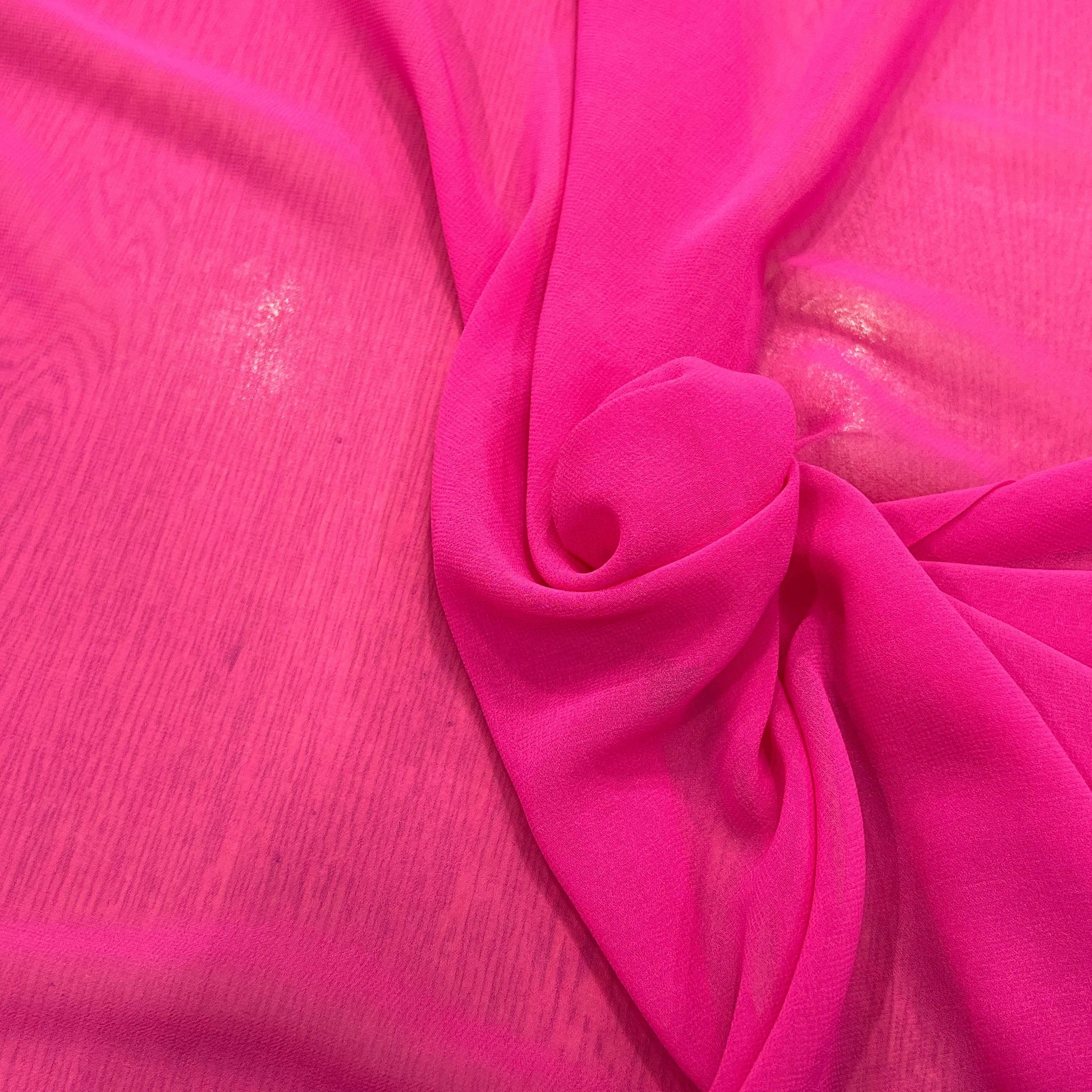 CREPE FLUIDE ROSE FUSHIA 150CM - My Little Coupon