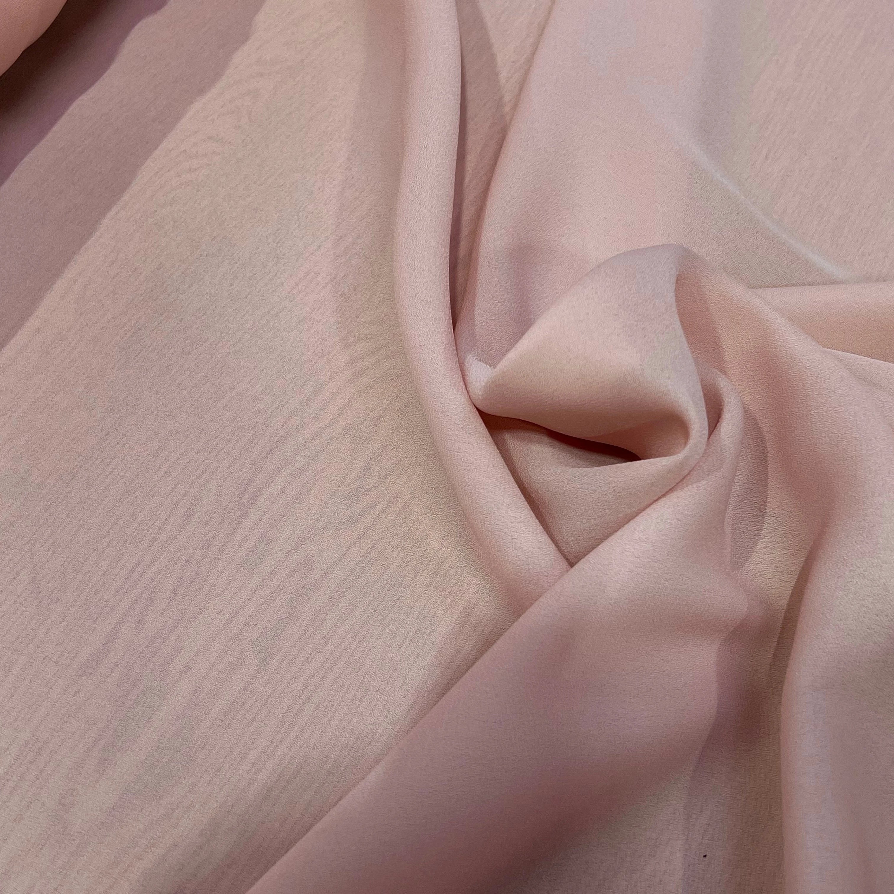 CREPE FLUIDE ROSE PALE 148CM - My Little Coupon