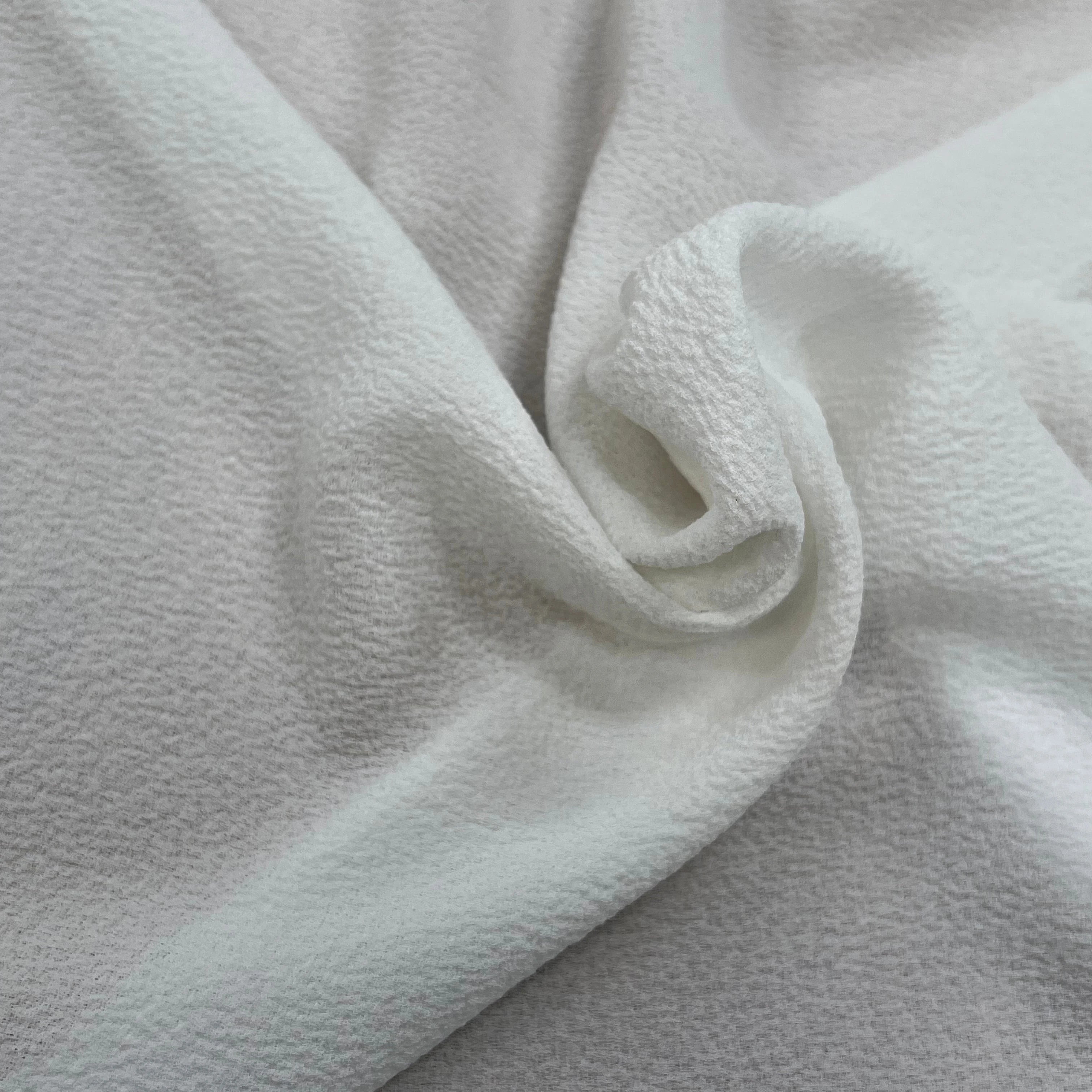 CREPE GAUFFRÉ BLANC FABRICATION FRANÇAISE - My Little Coupon