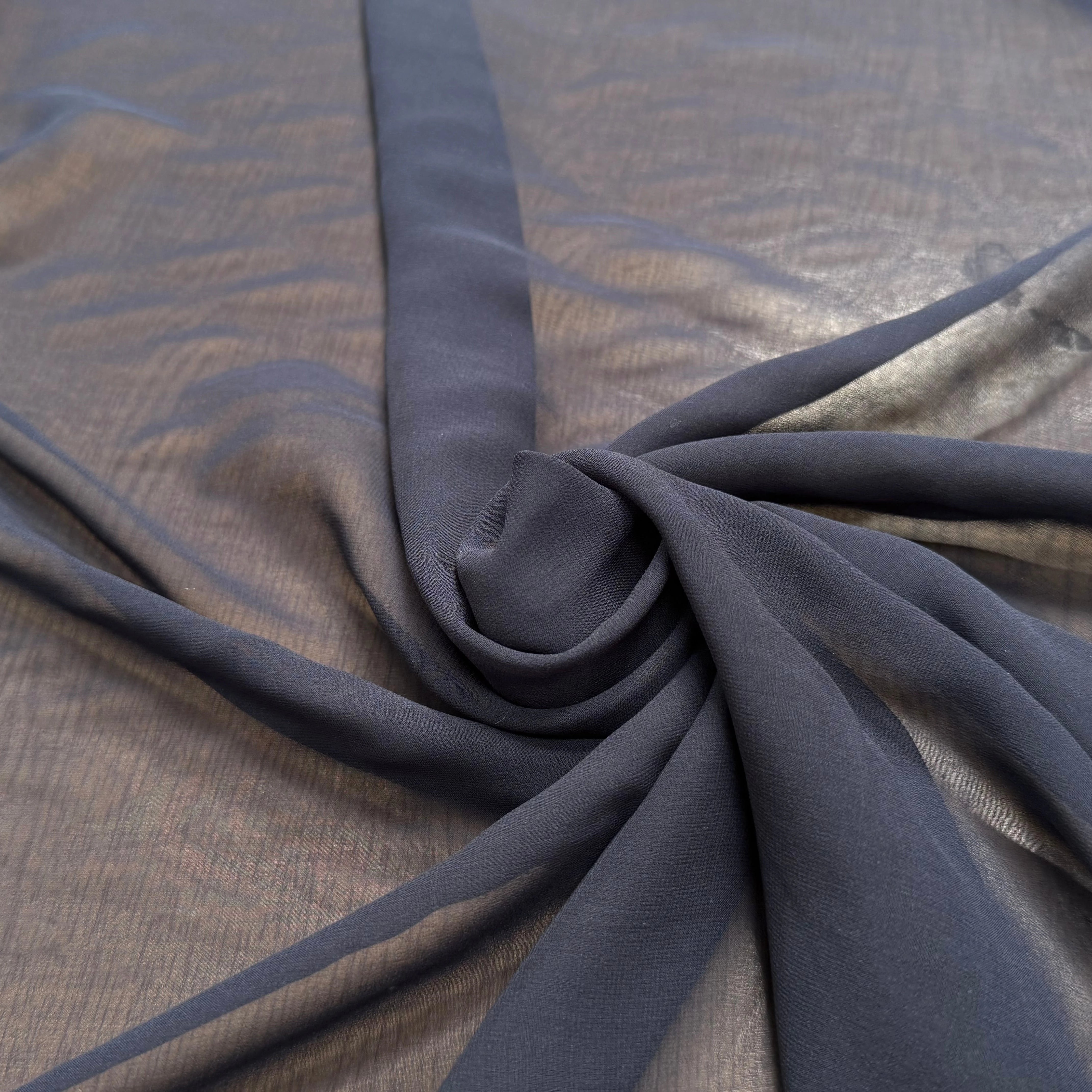 CREPE GEORGETTE DE SOIE FLUIDE NUIT - My Little Coupon