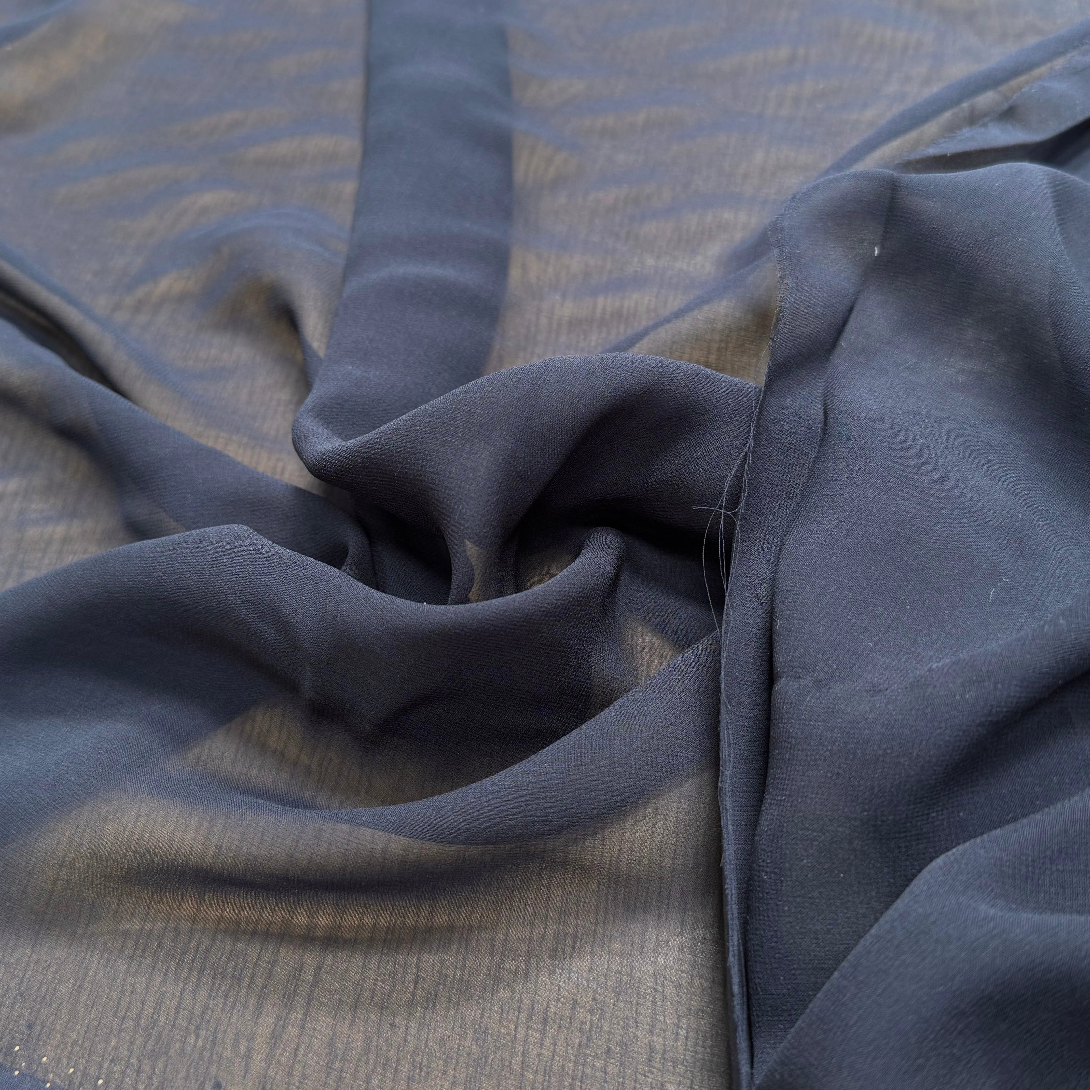 CREPE GEORGETTE DE SOIE FLUIDE NUIT - My Little Coupon