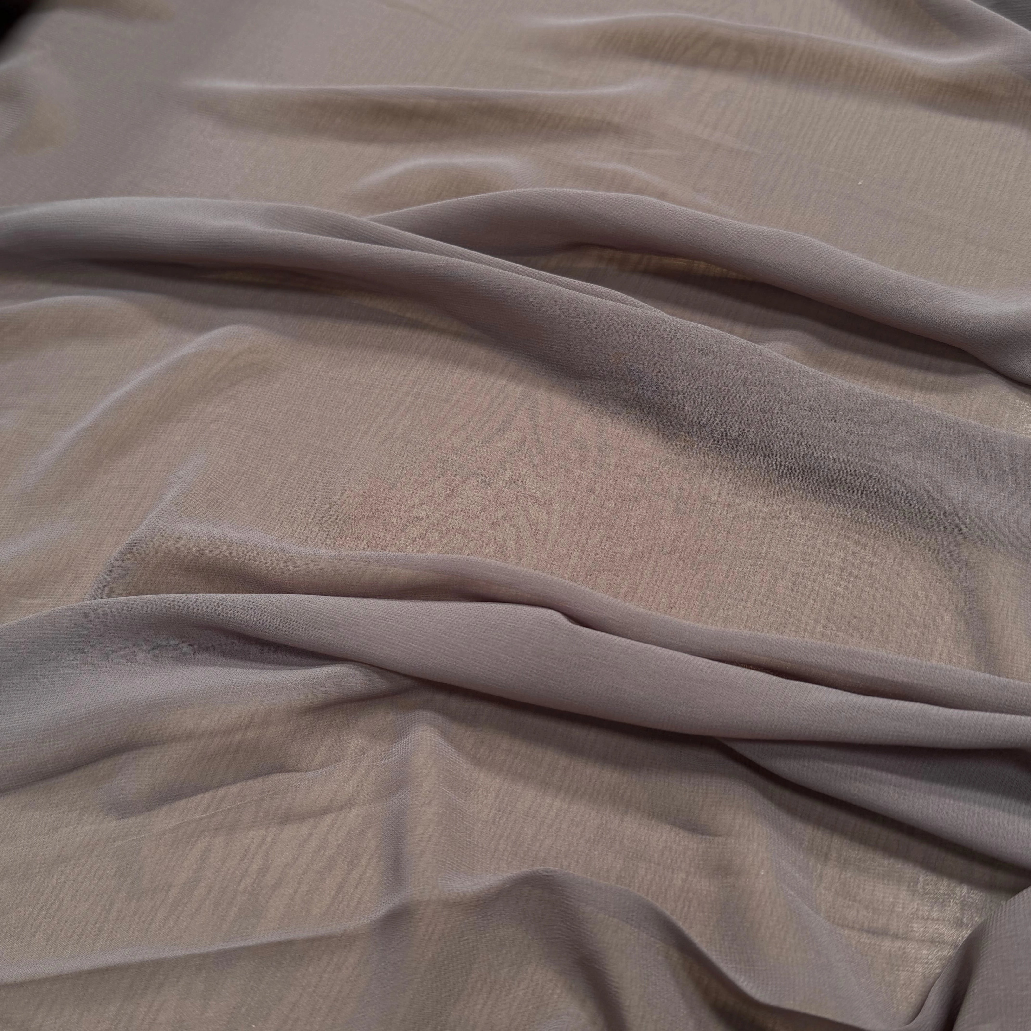 CREPE GEORGETTE FLUIDE SAND - My Little Coupon