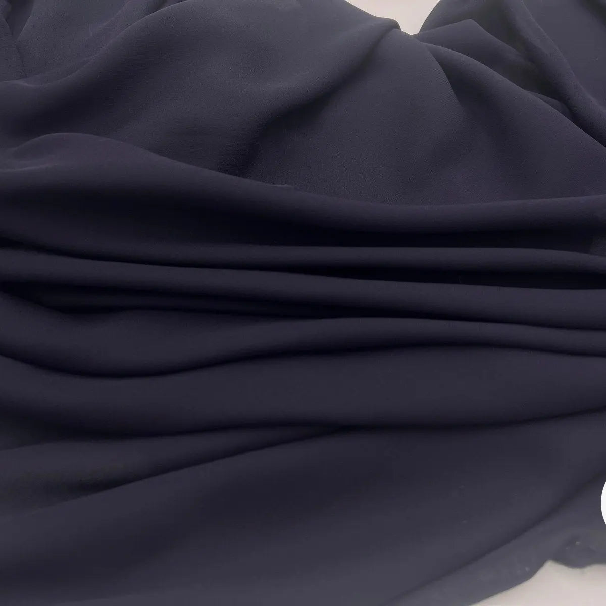 CRÊPE GEORGETTE MARINE - My Little Coupon - tissu - coudre